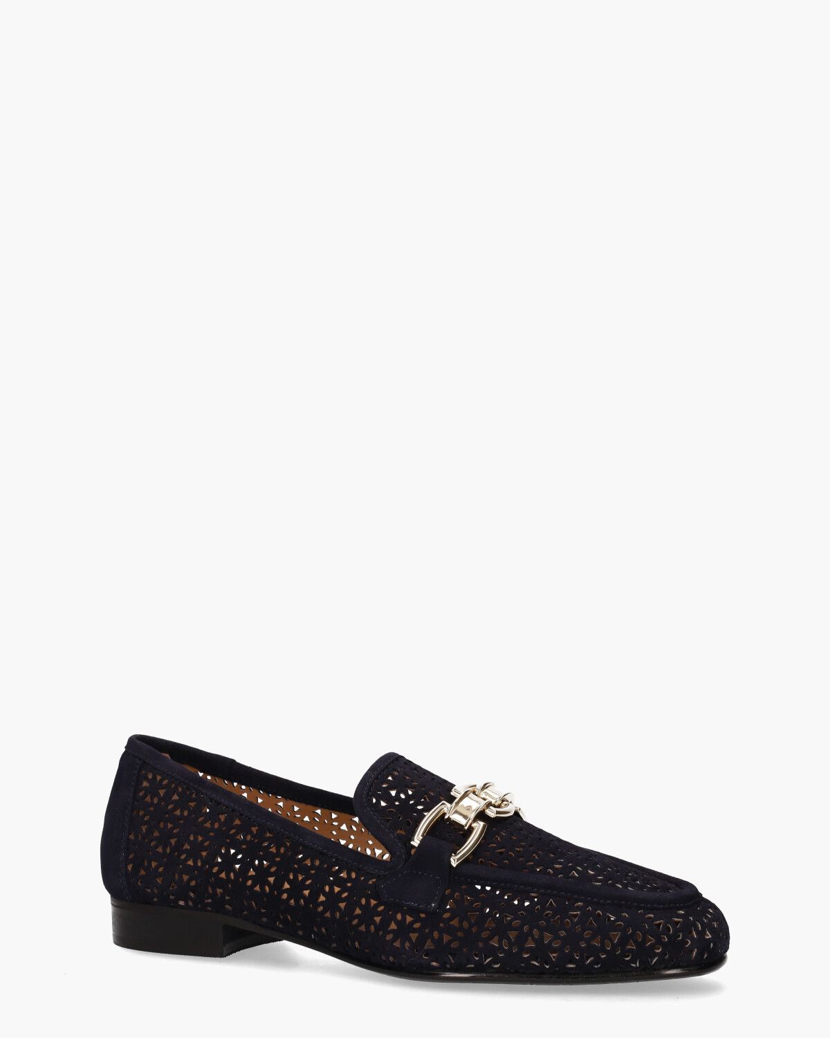 24E062 Donkerblauw Damesloafers