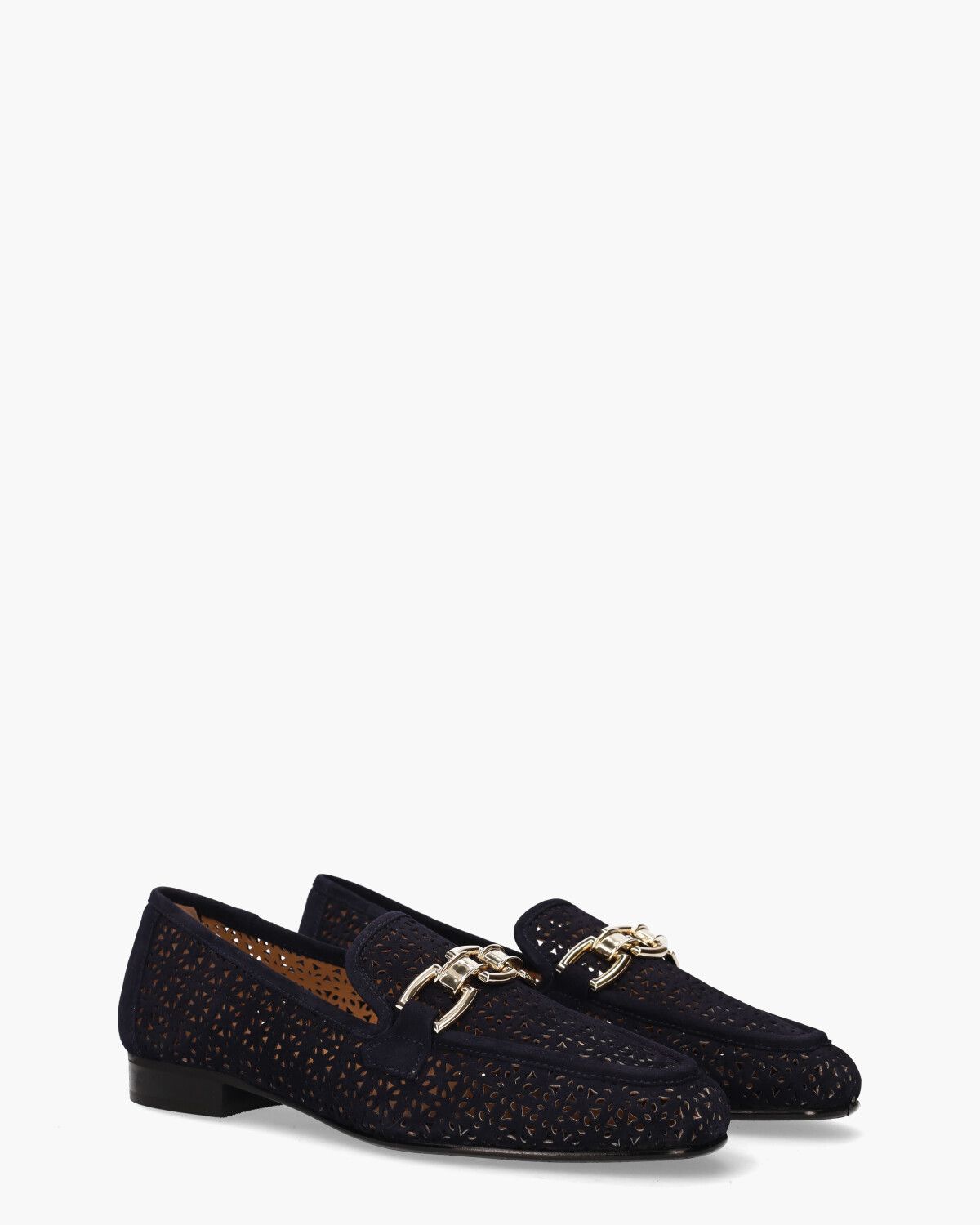 24E062 Donkerblauw Damesloafers
