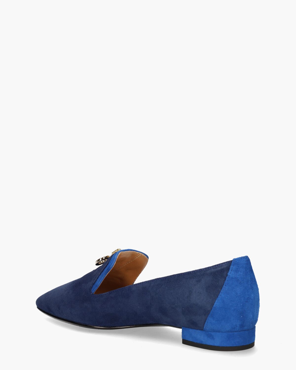 19I020 Blauw Damesloafers