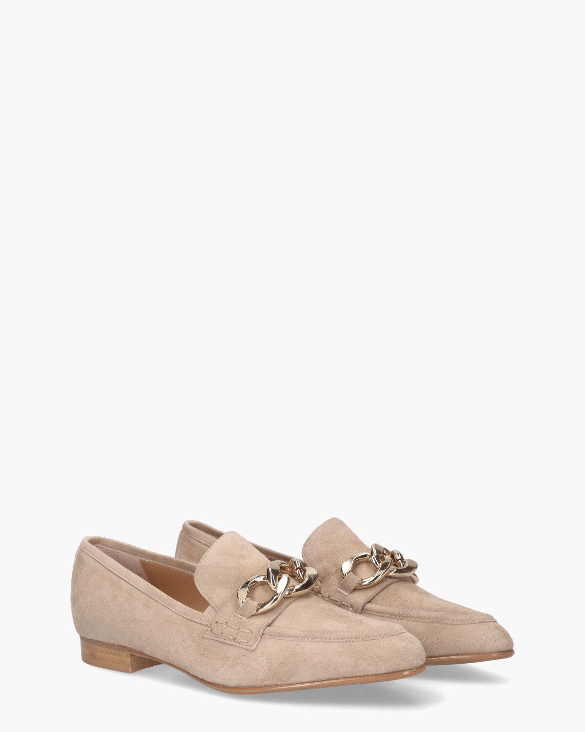 21I095 Beige Damesloafers