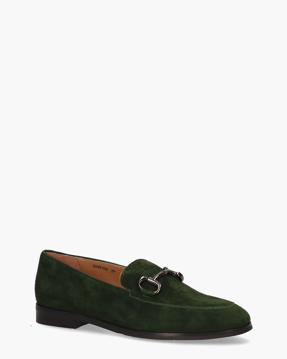 1937-01 Groen Damesloafers