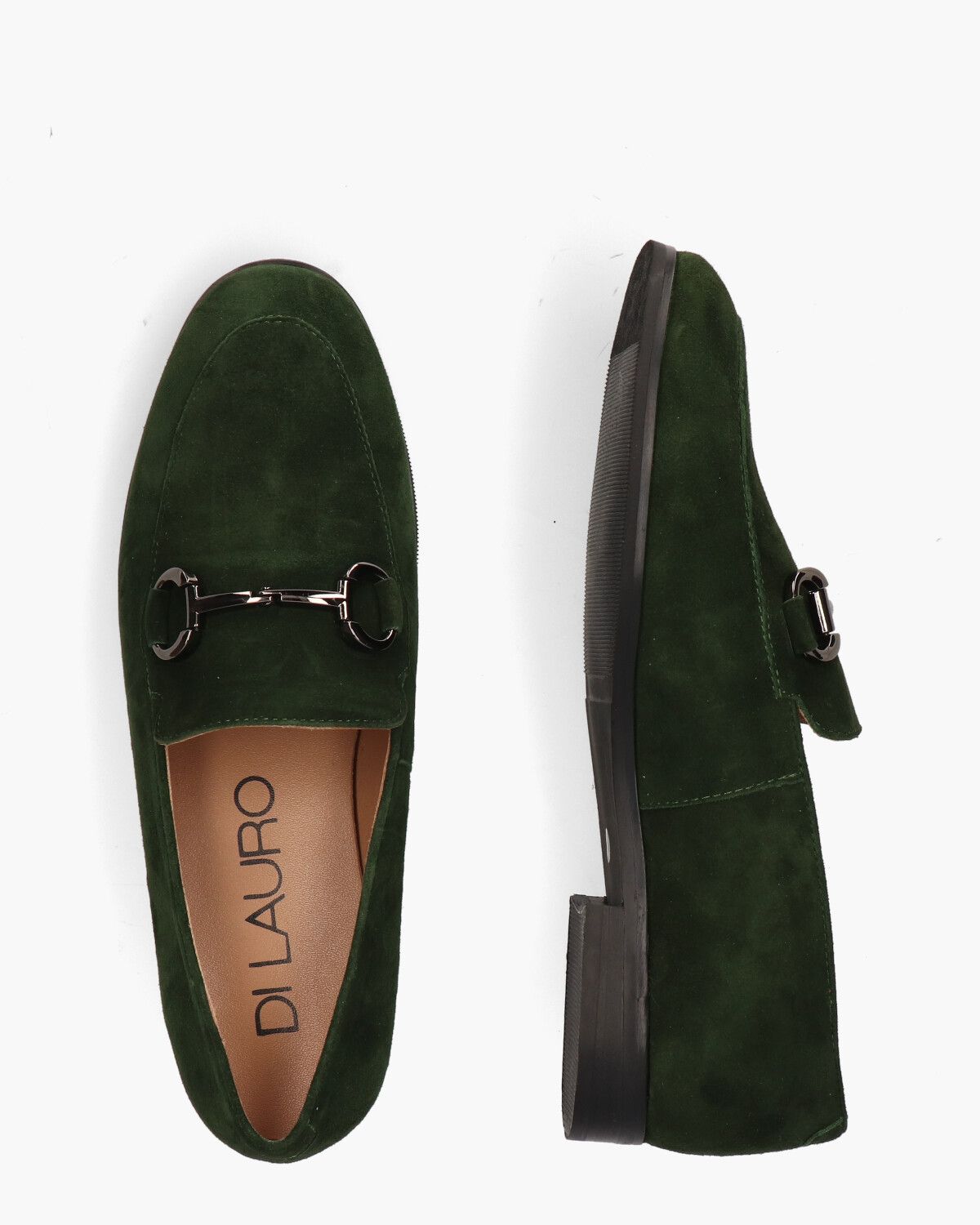 1937-01 Groen Damesloafers