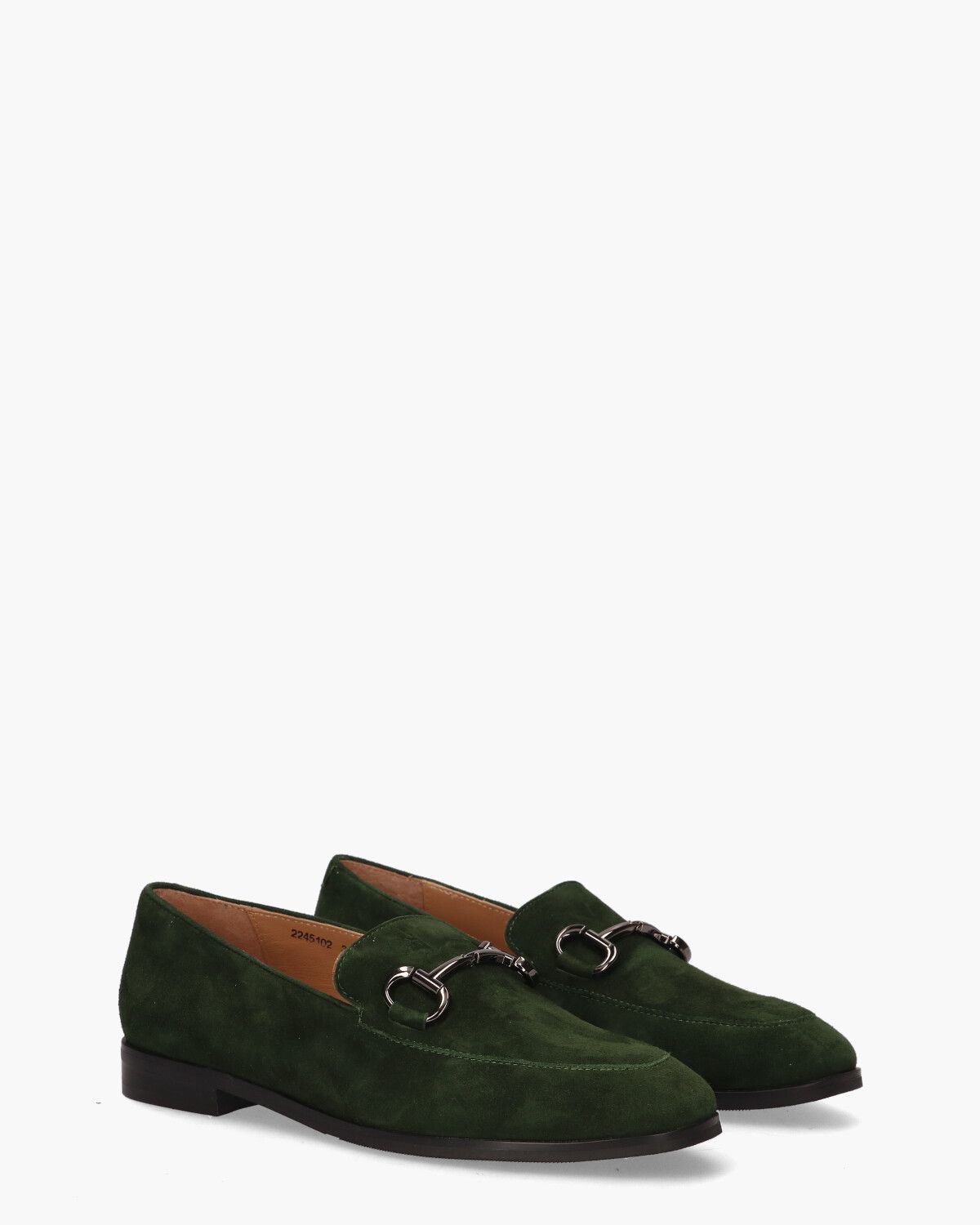 1937-01 Groen Damesloafers
