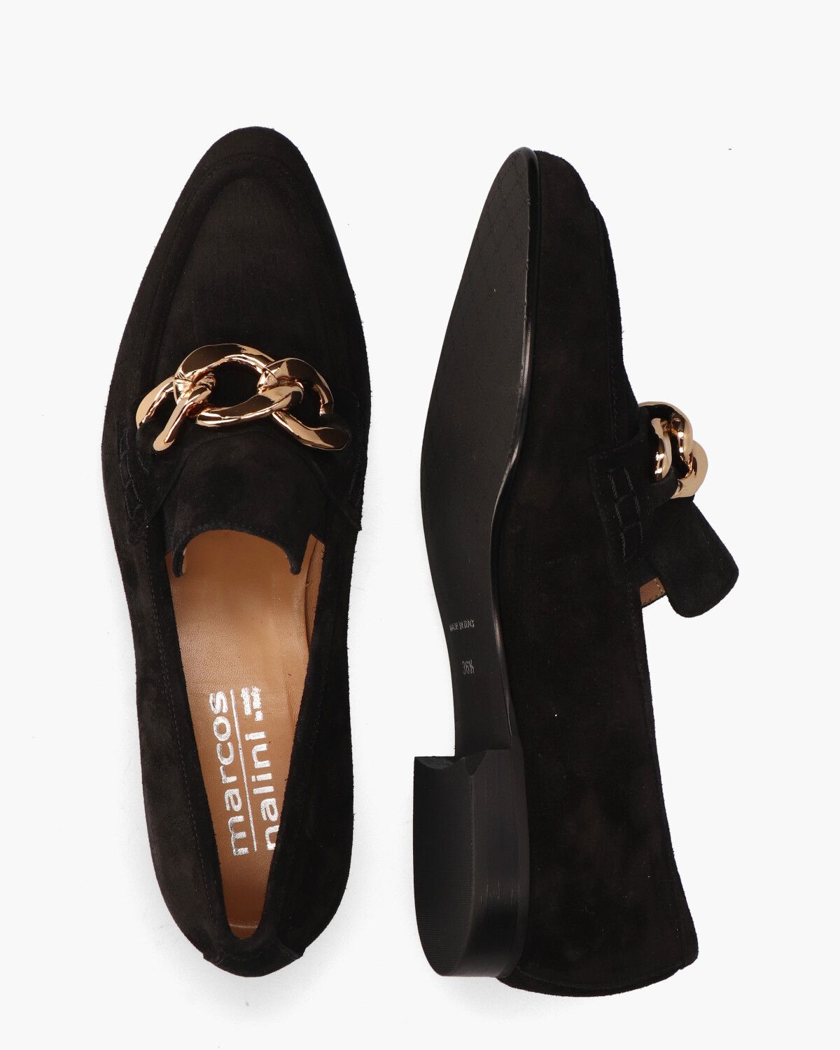 21I095 Zwart Damesloafers