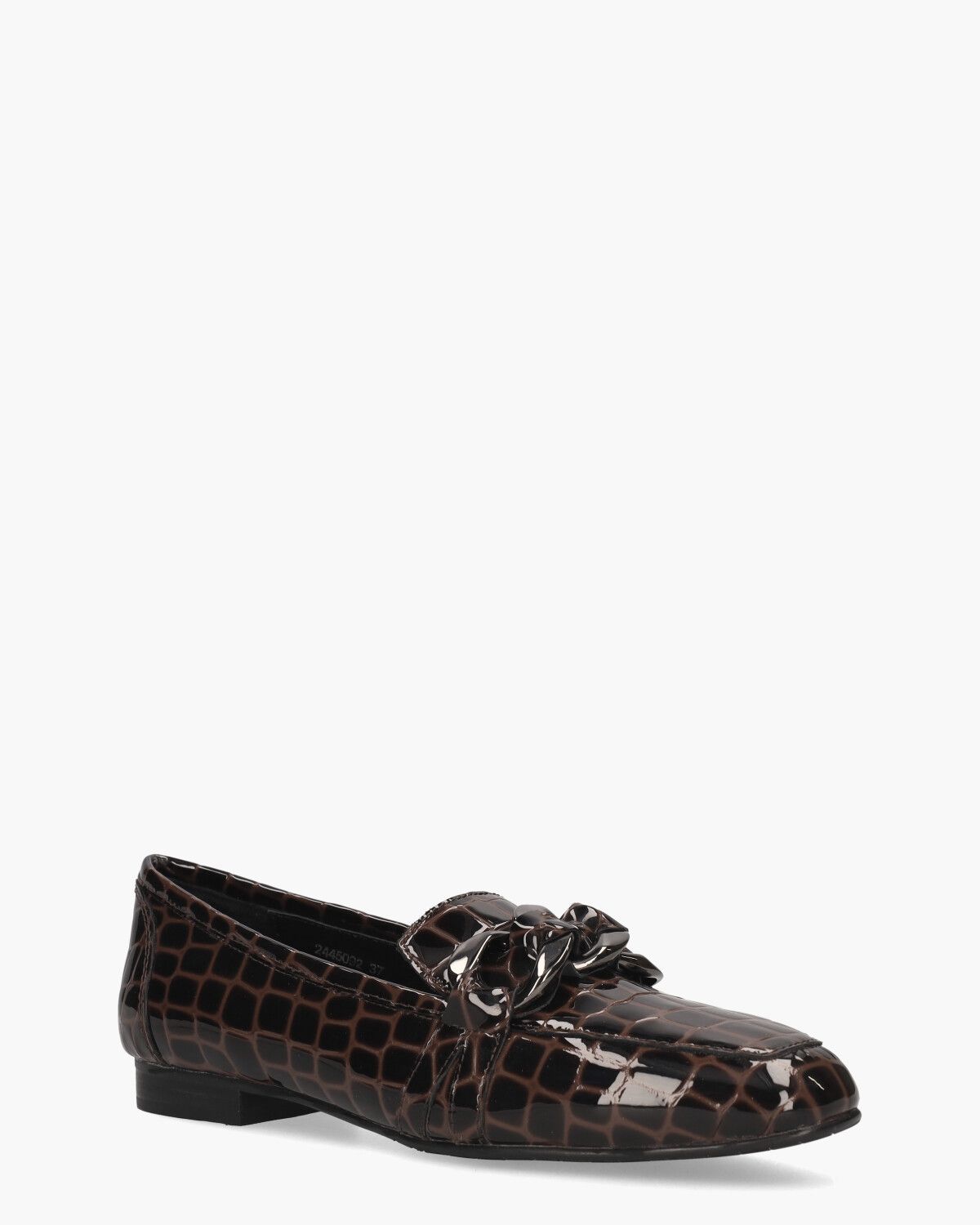 Sindy Donkerbruin Damesloafers