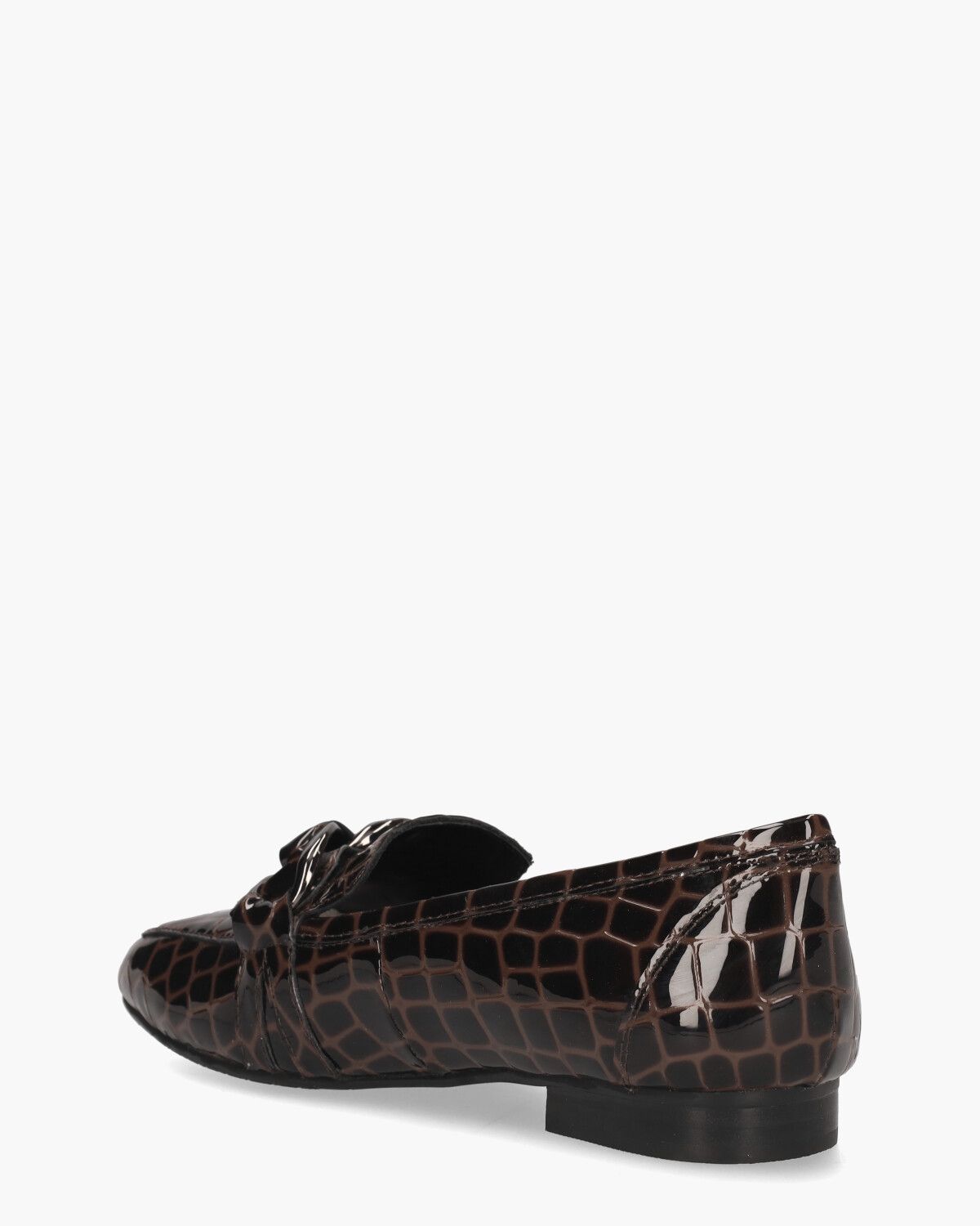Sindy Donkerbruin Damesloafers