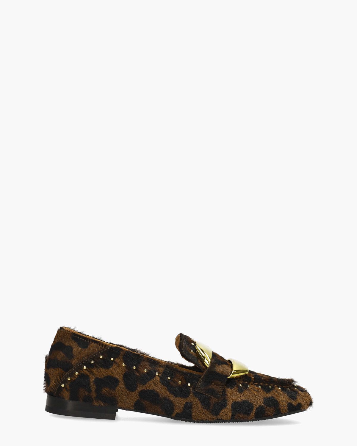 6120-8 Bruin/Zwart Damesloafers