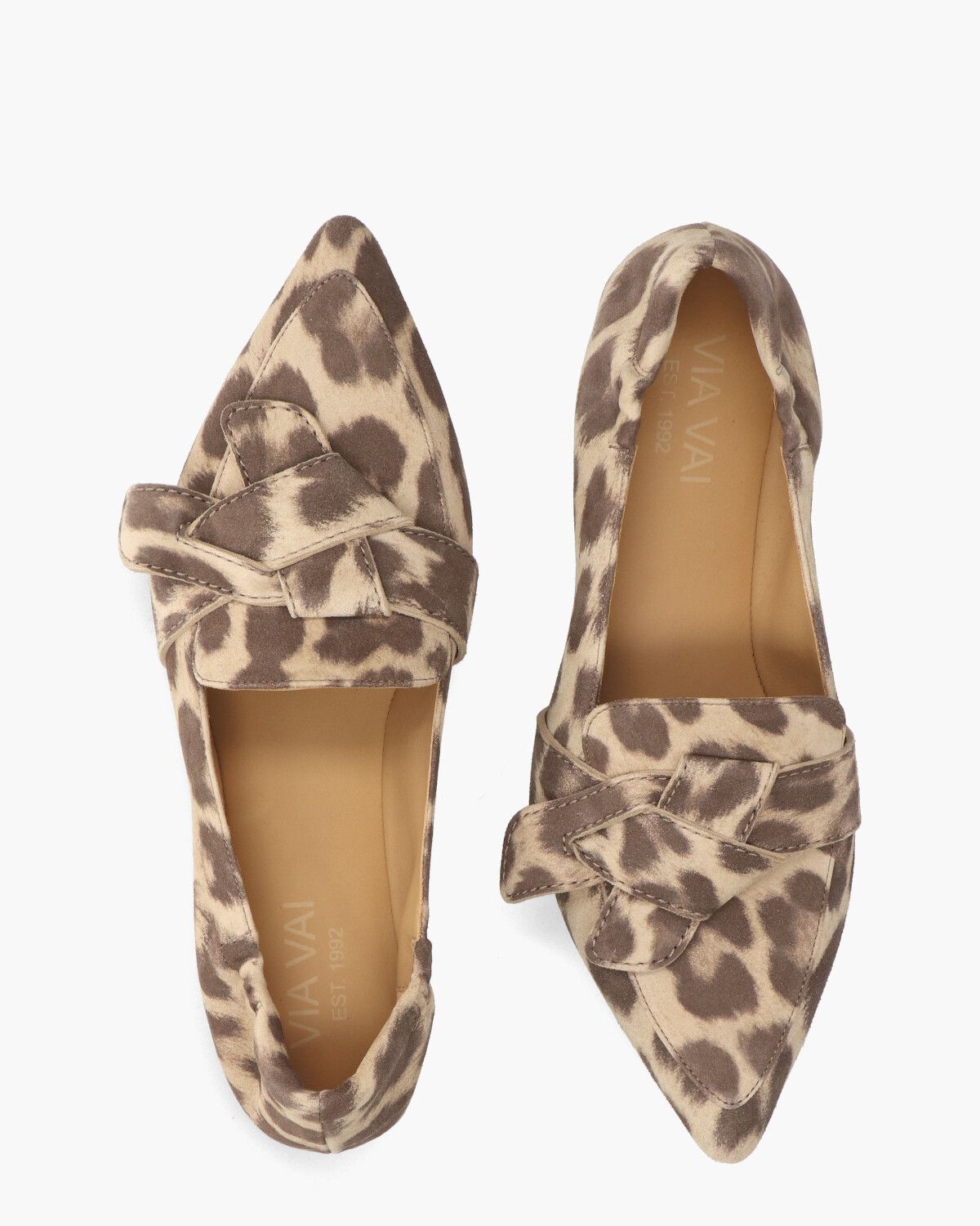 Lola Rayne Beige/Bruin Damesloafers