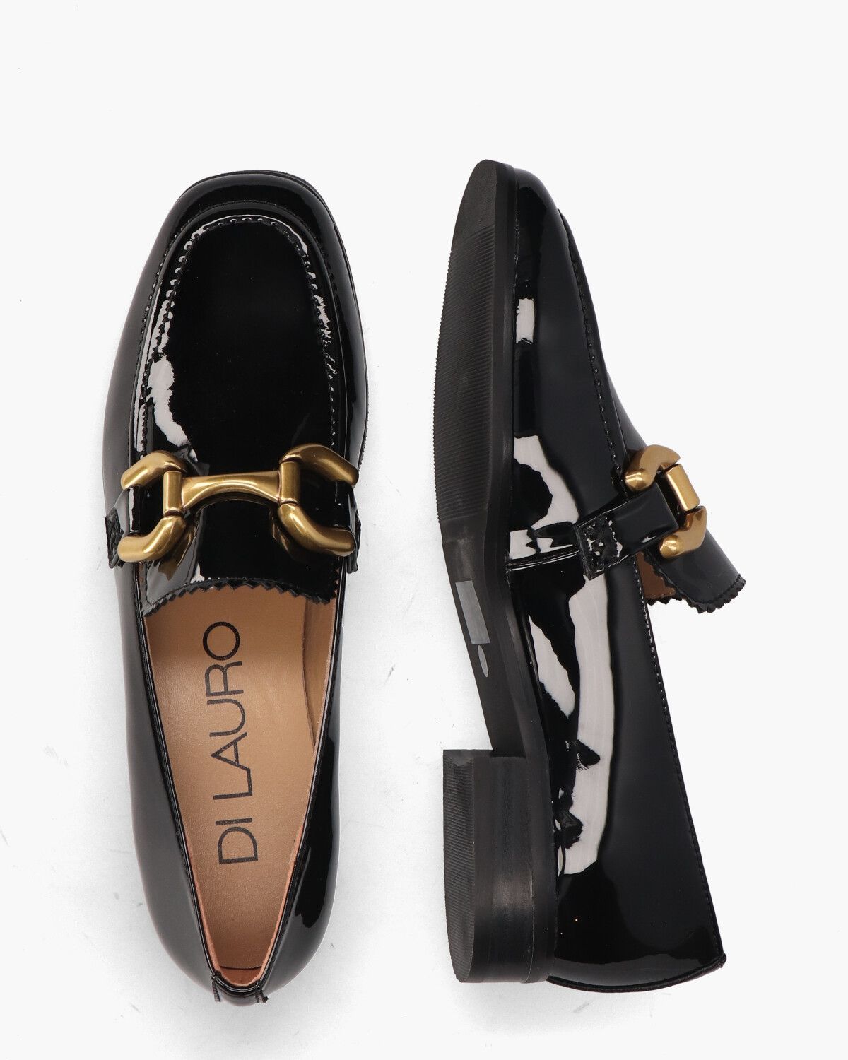 Suze Zwart Damesloafers