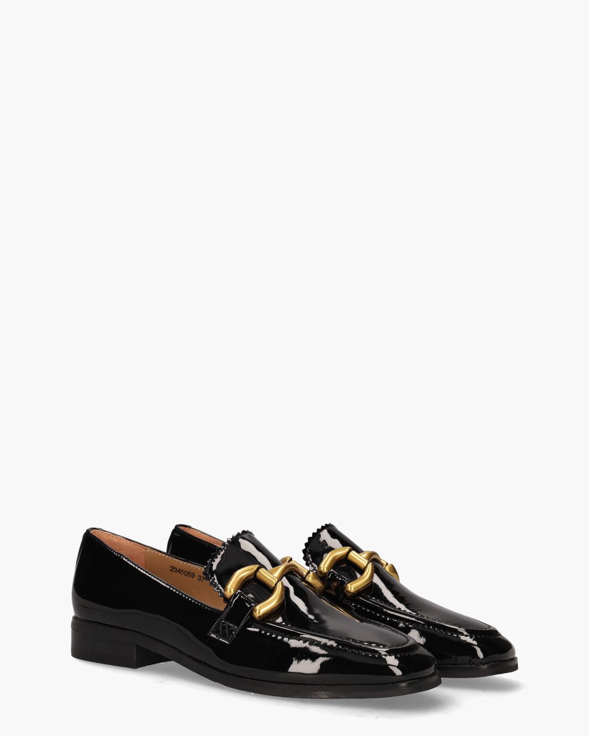 Suze Zwart Damesloafers