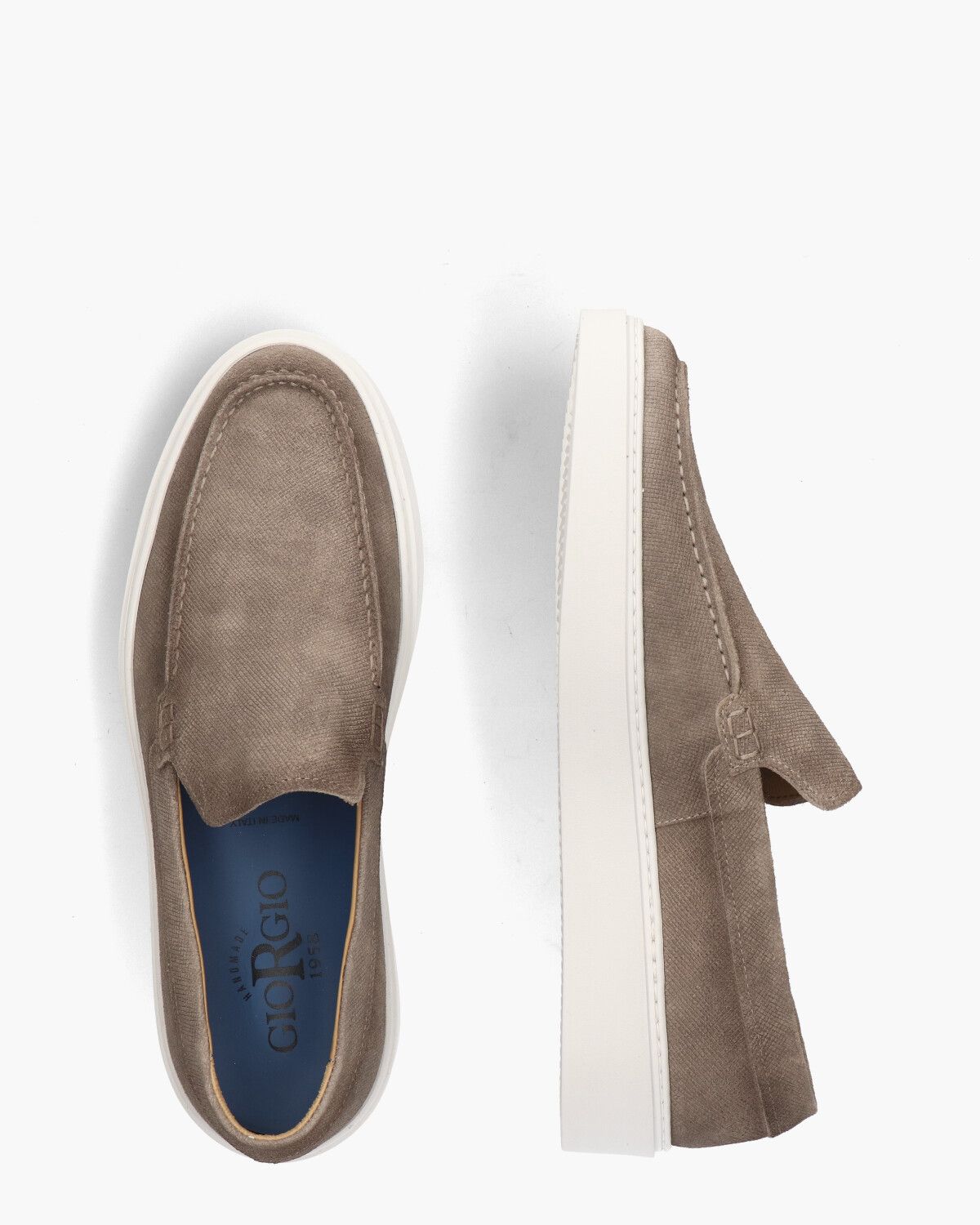 13781 Taupe Herenloafers