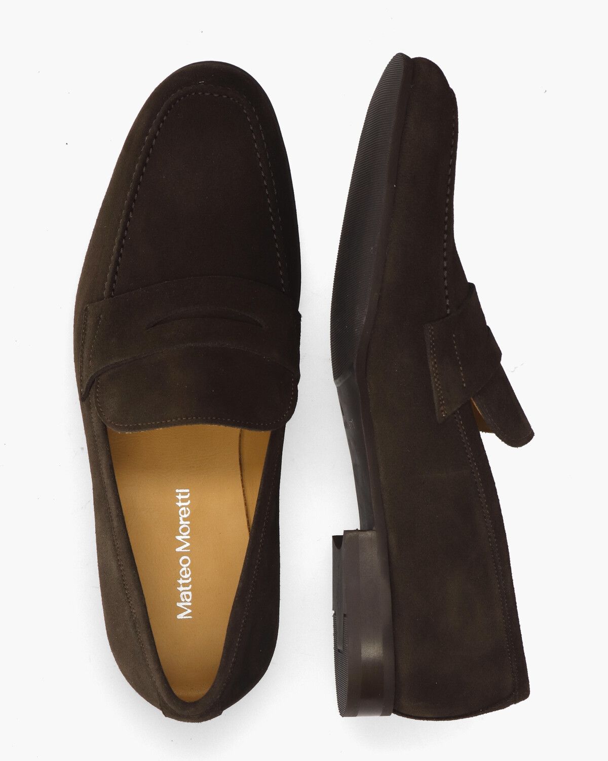 31465 Donkerbruin Herenloafers