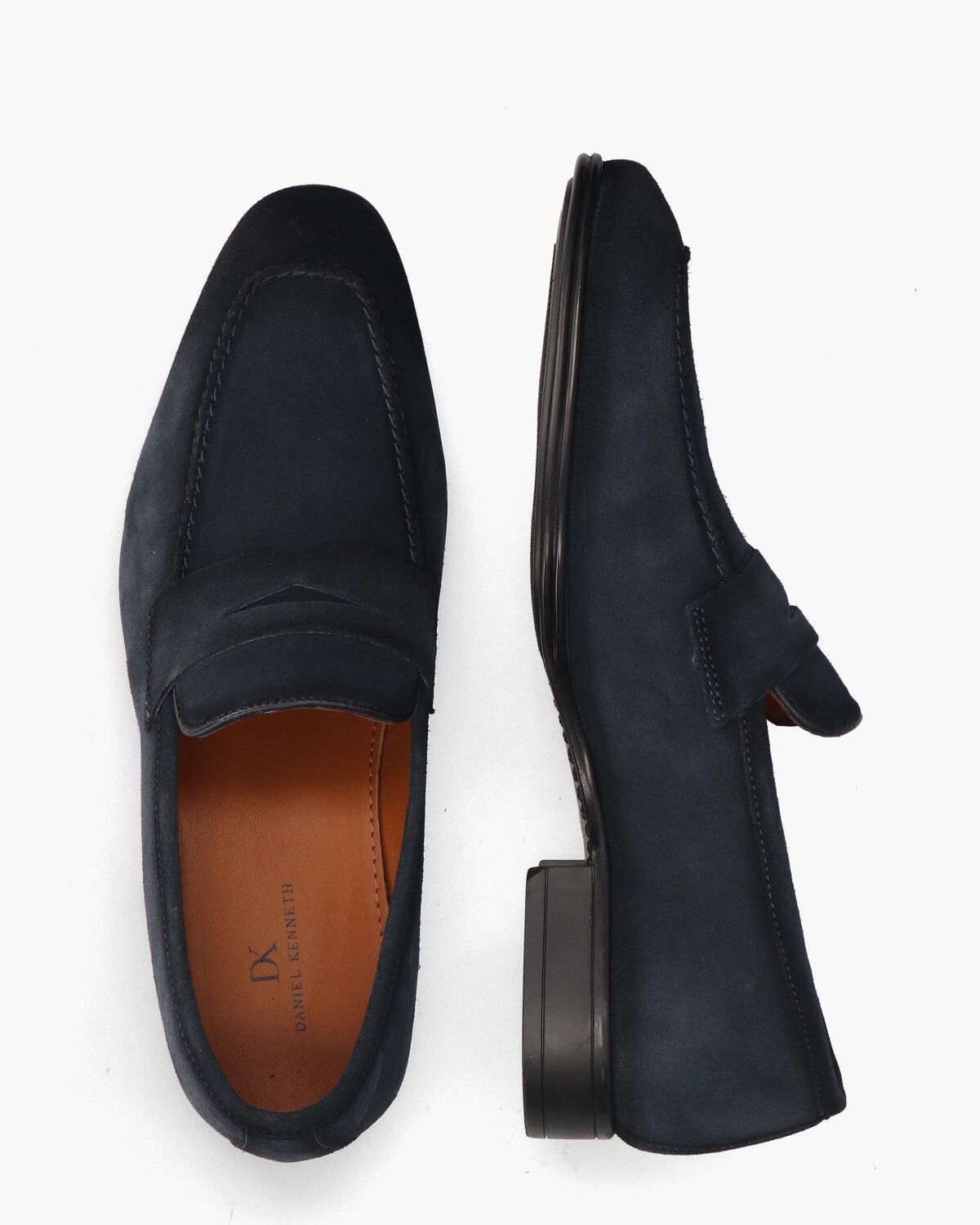Tim Donkerblauw Herenloafers 