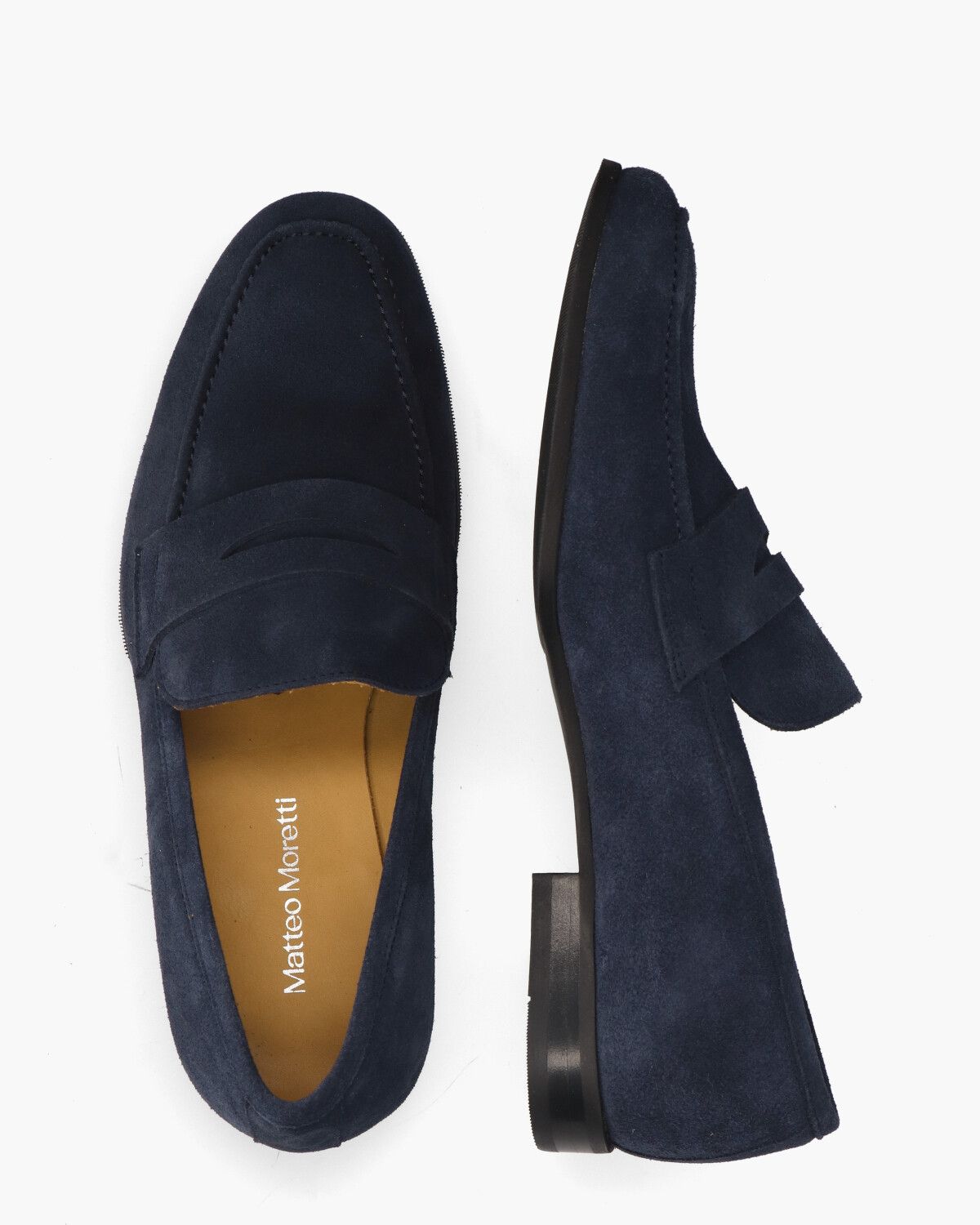 31465 Donkerblauw Herenloafers