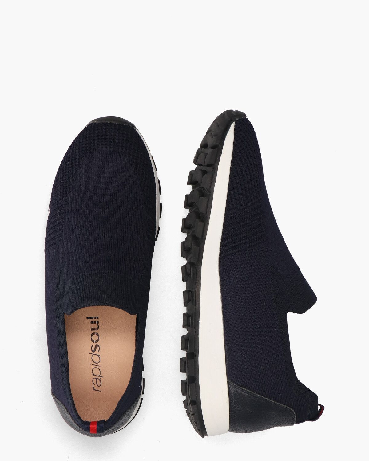 Mindy Donkerblauw Damesloafers