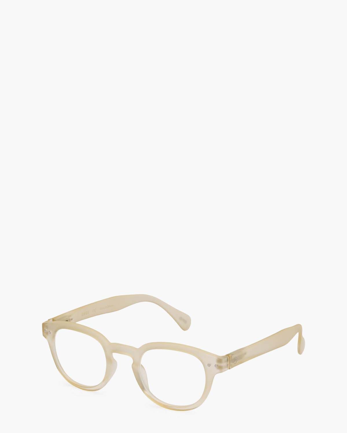 #C Beige Leesbril