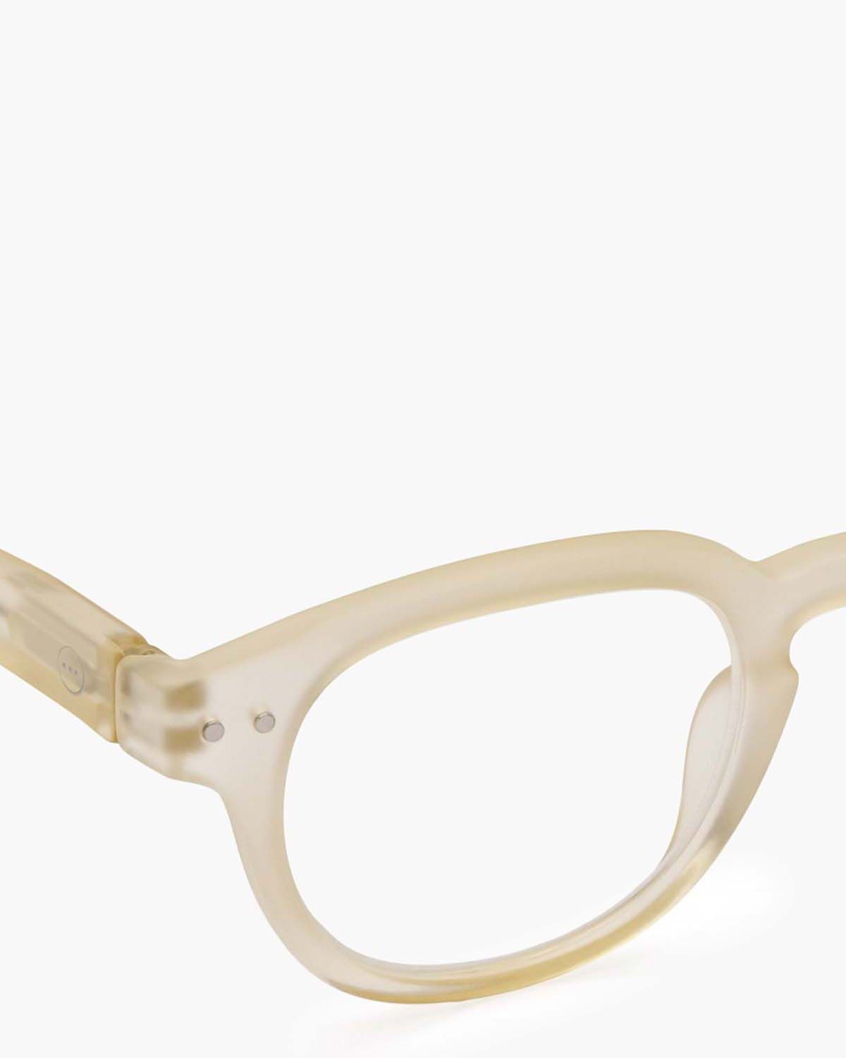 #C Beige Leesbril