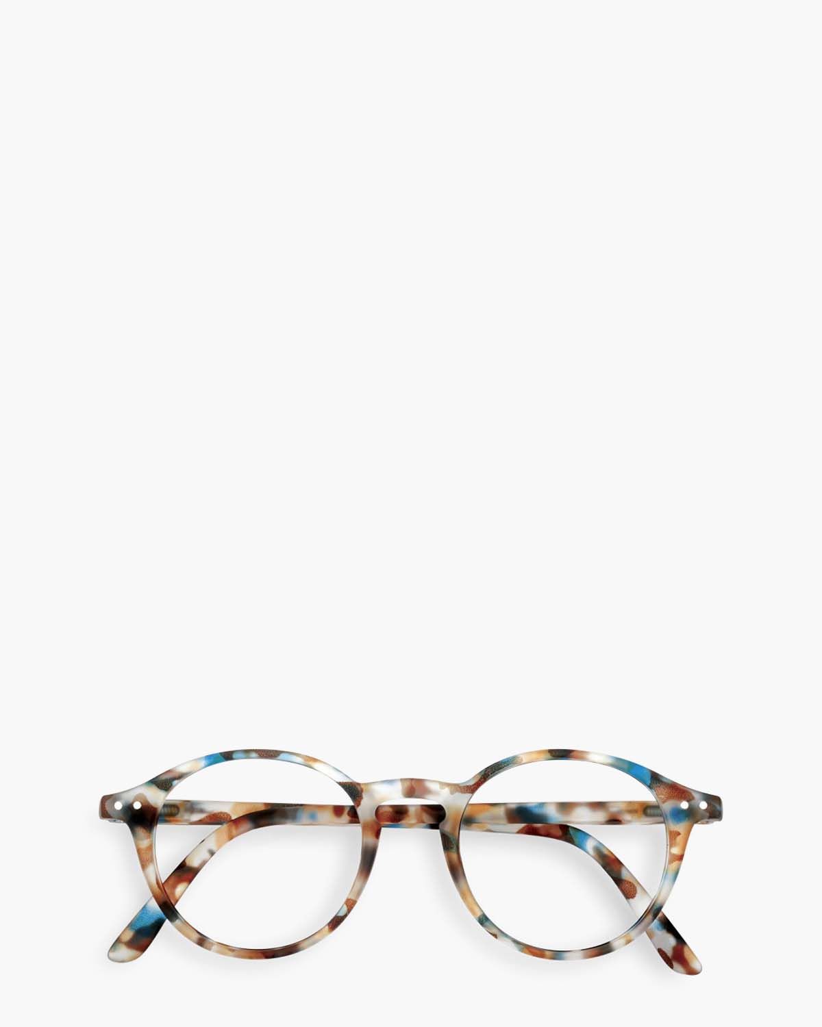 #D Blauw/Bruin Leesbril