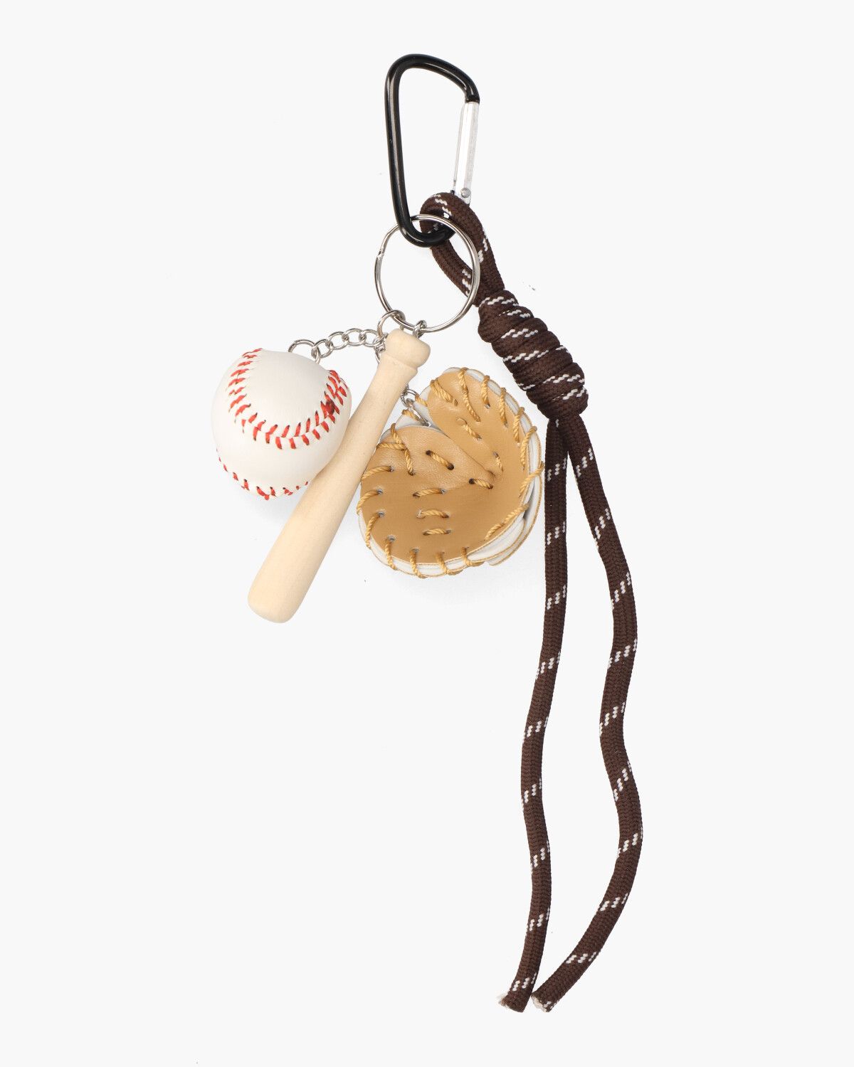 Baseball Multicolor Bag Charm