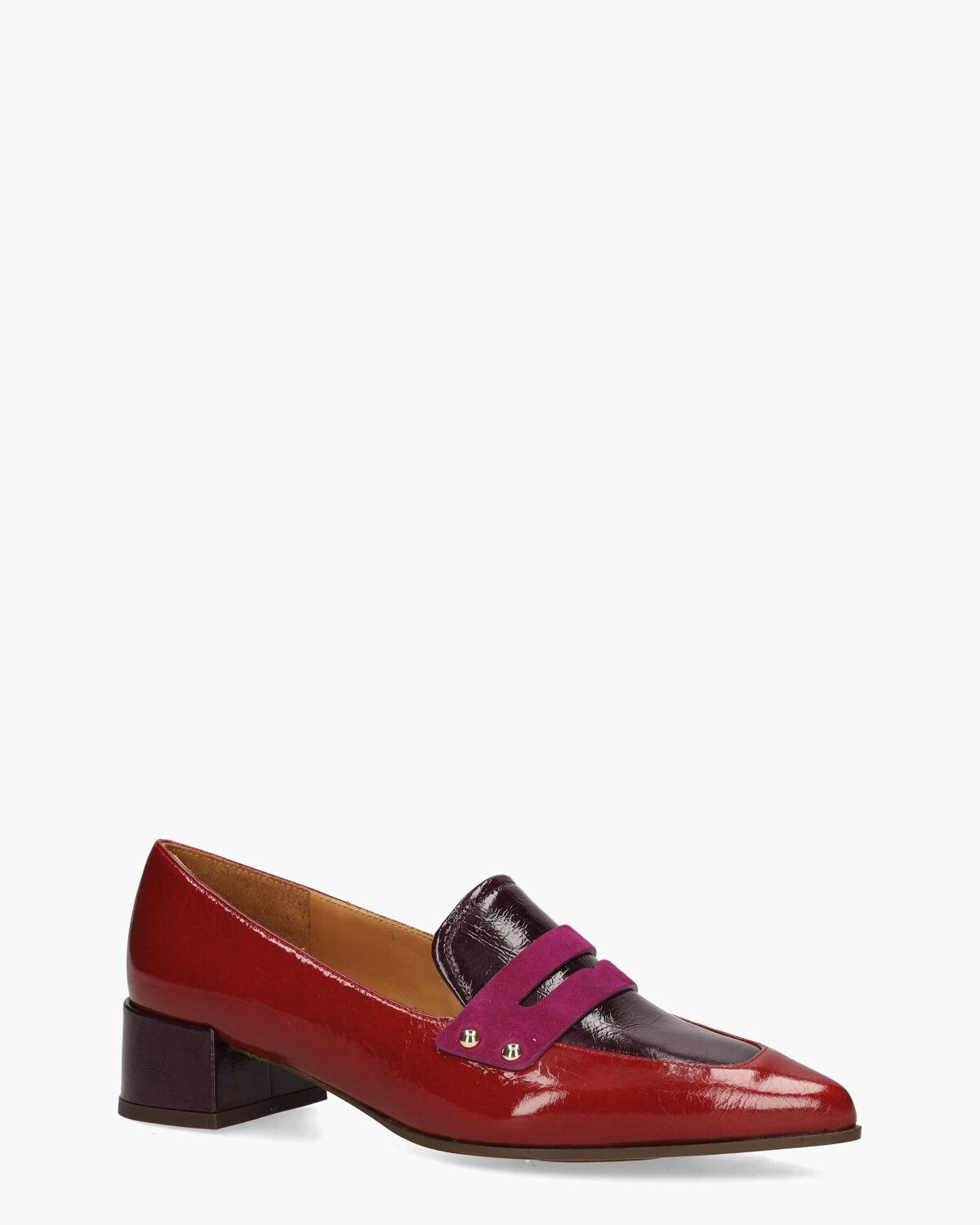 Jey Rood/Paars Damesloafers