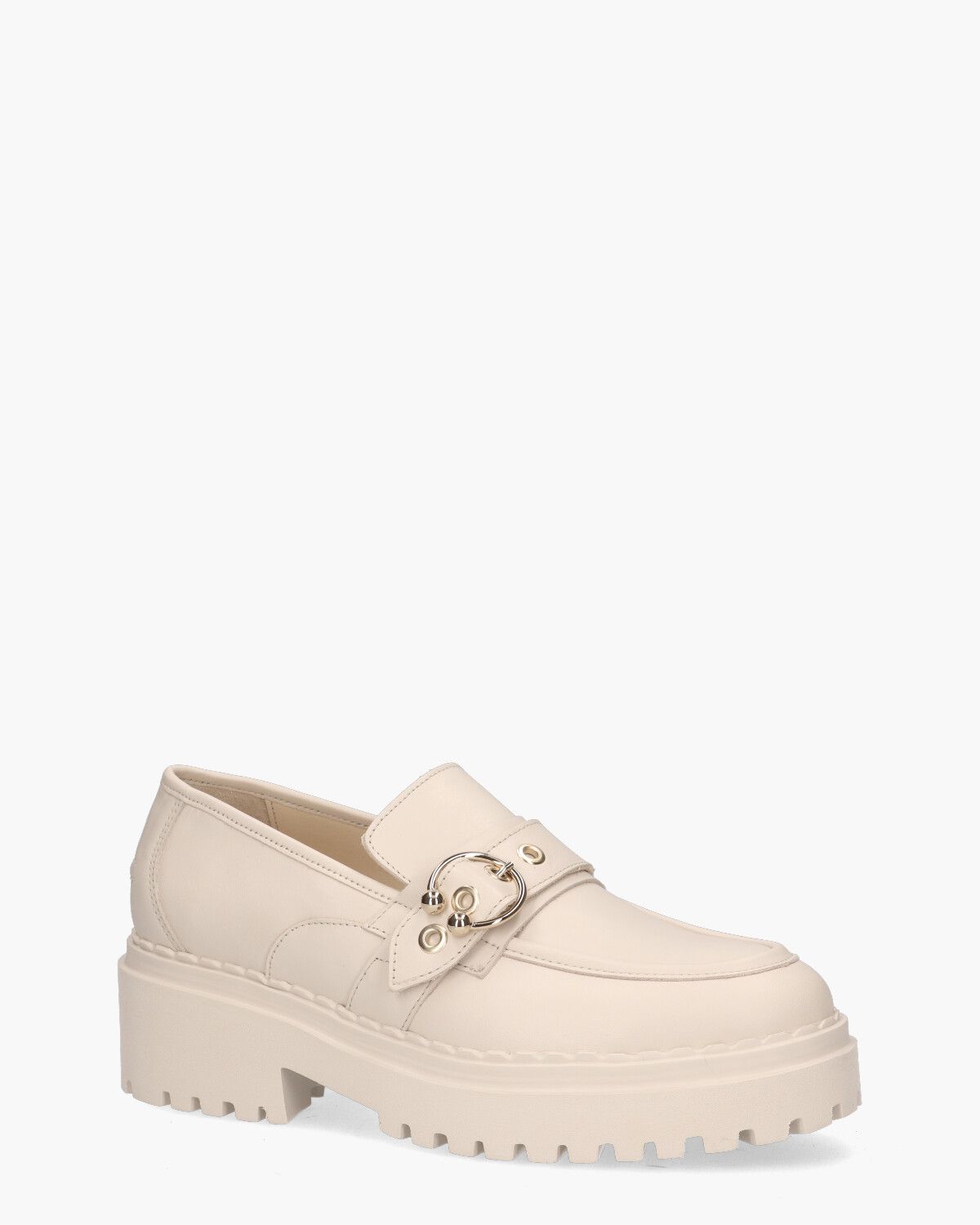 Fae Gatsby Beige Damesloafers