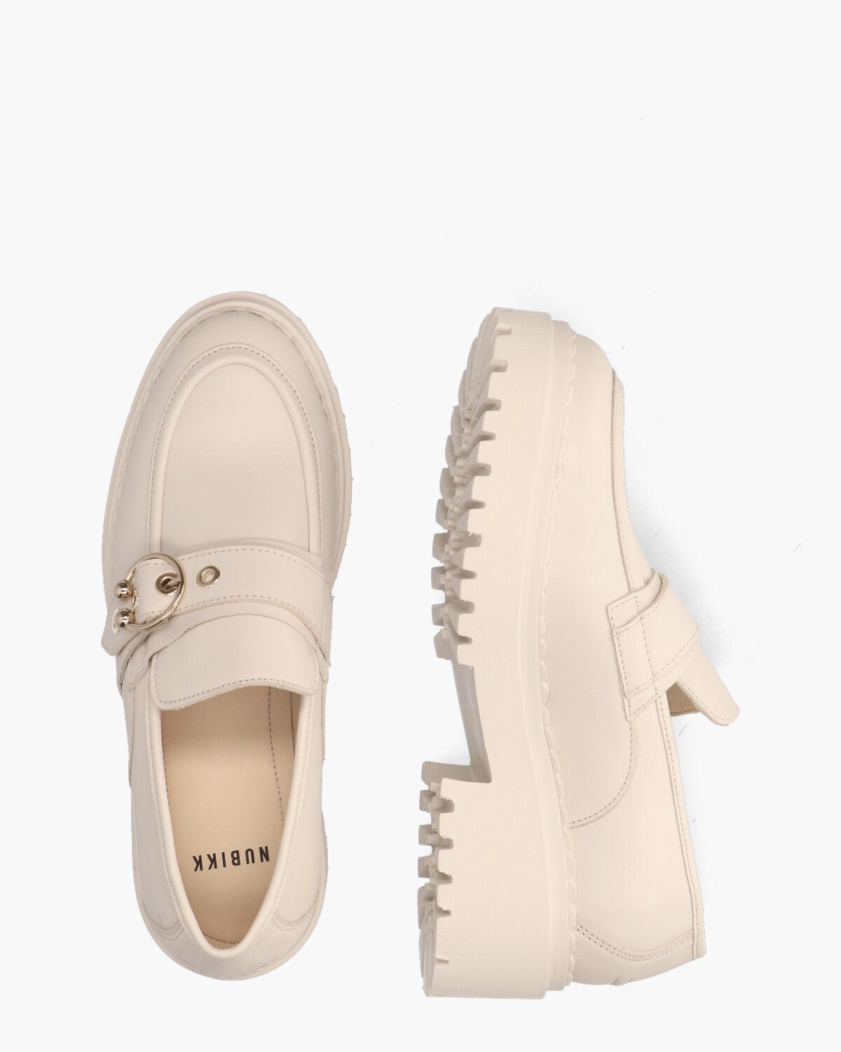 Fae Gatsby Beige Damesloafers