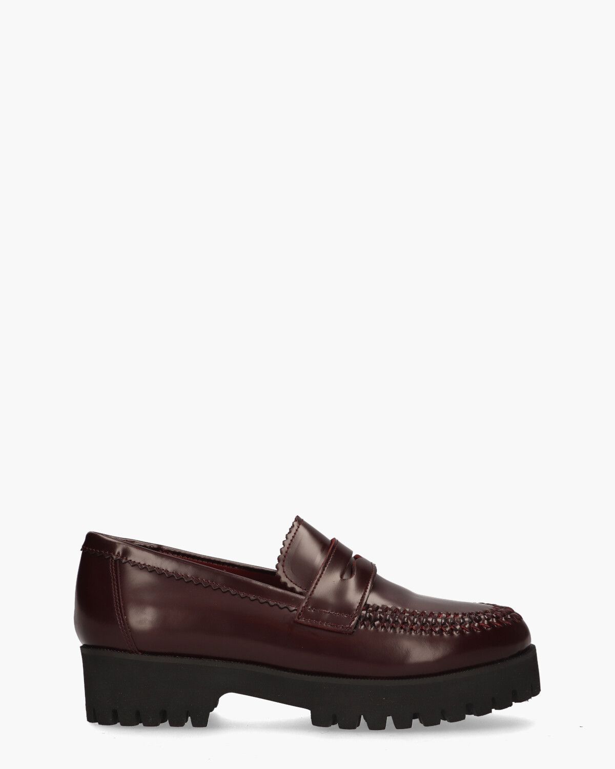 PR13 Bordeauxrood Damesloafers