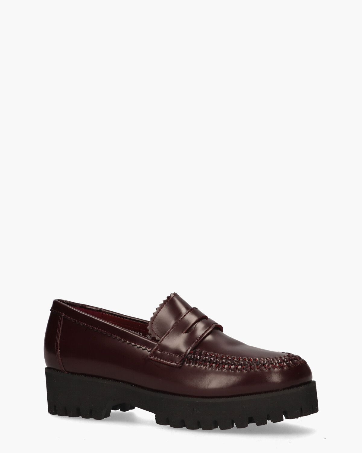 PR13 Bordeauxrood Damesloafers