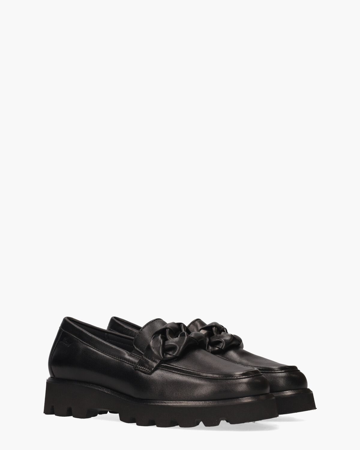 69646 Zwart Damesloafers 