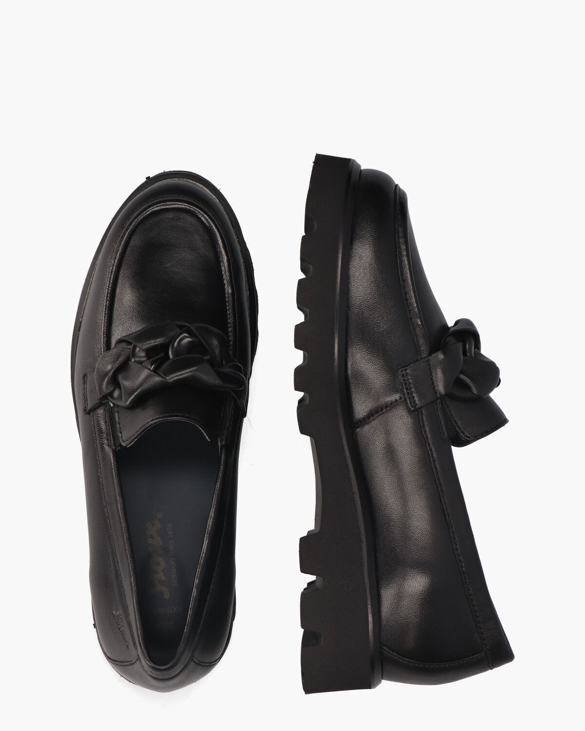 69646 Zwart Damesloafers 