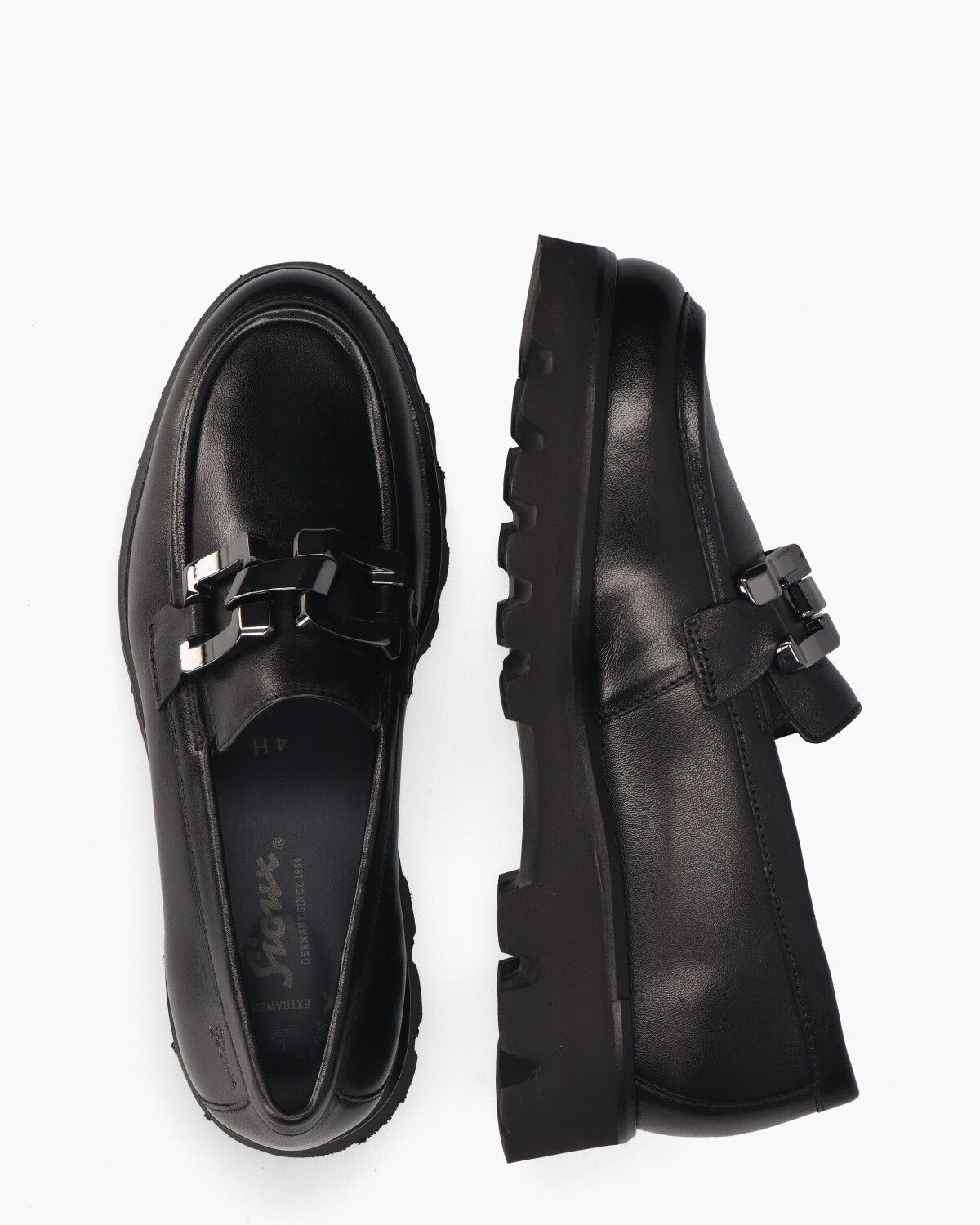 41341 Zwart Damesloafers