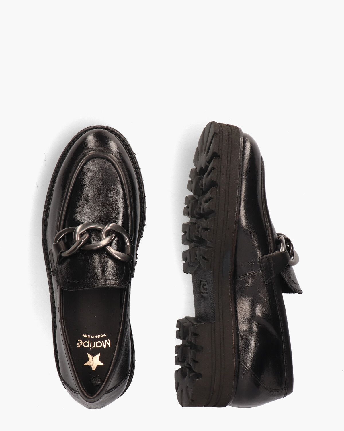 Affi Zwart Damesloafers