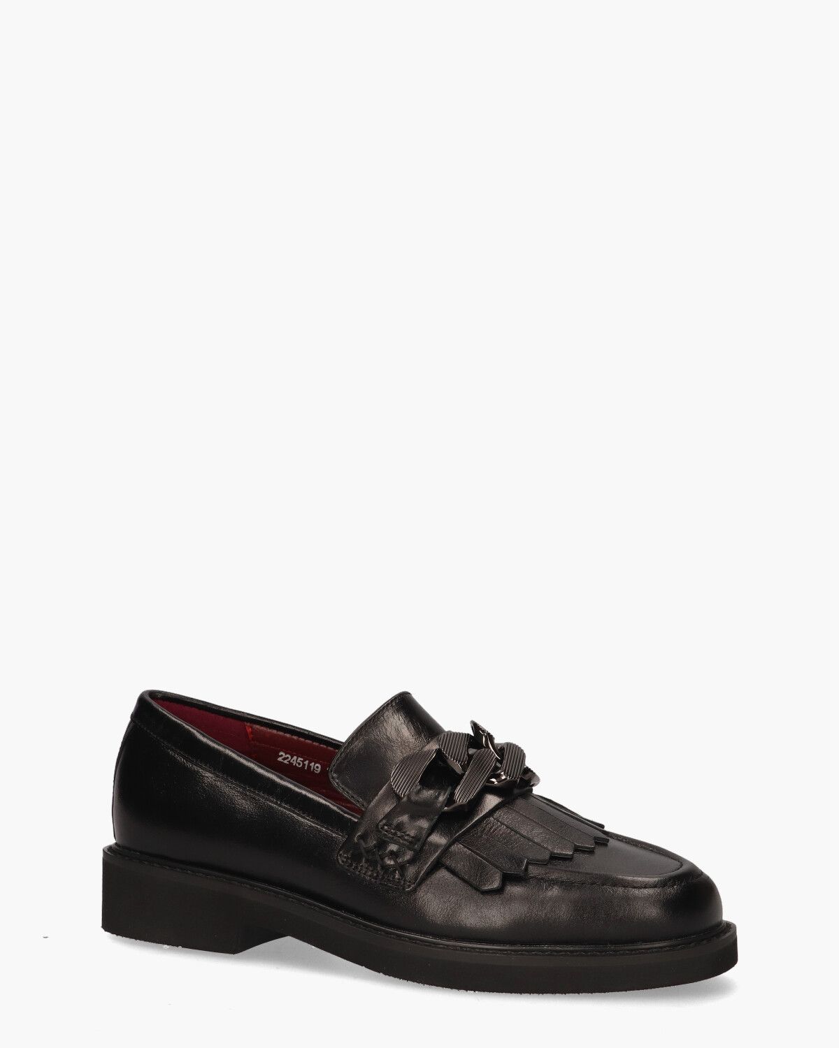 2150-01 Zwart Damesloafers