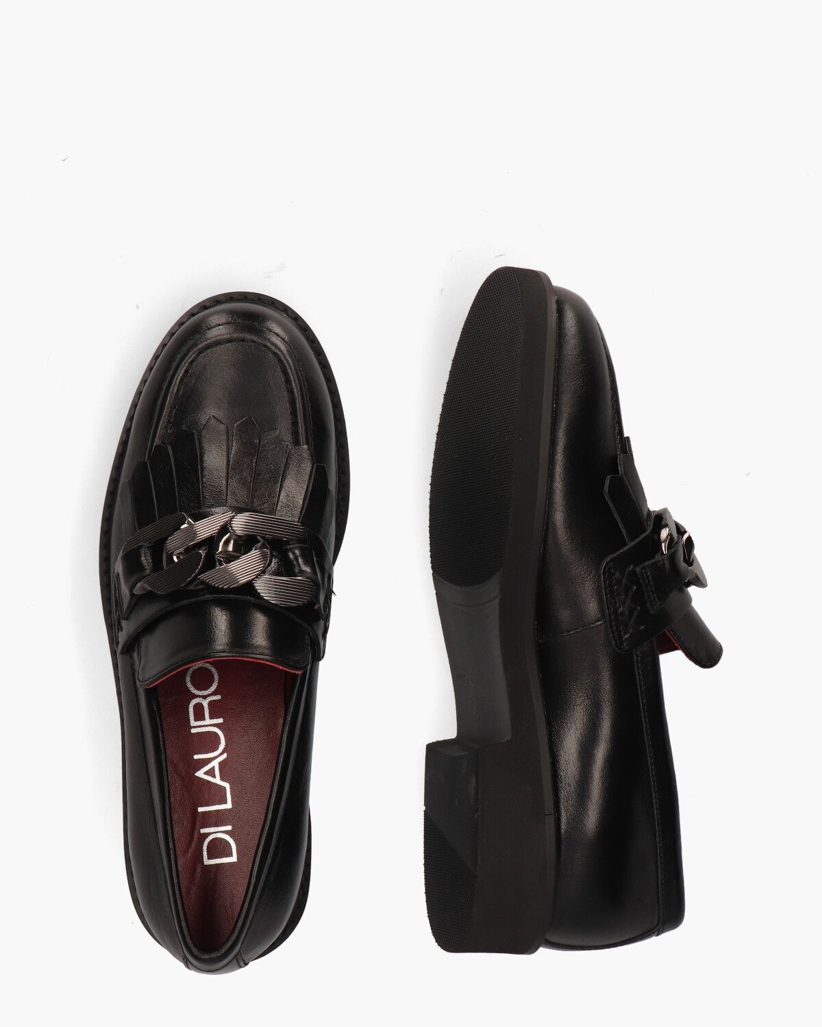 2150-01 Zwart Damesloafers