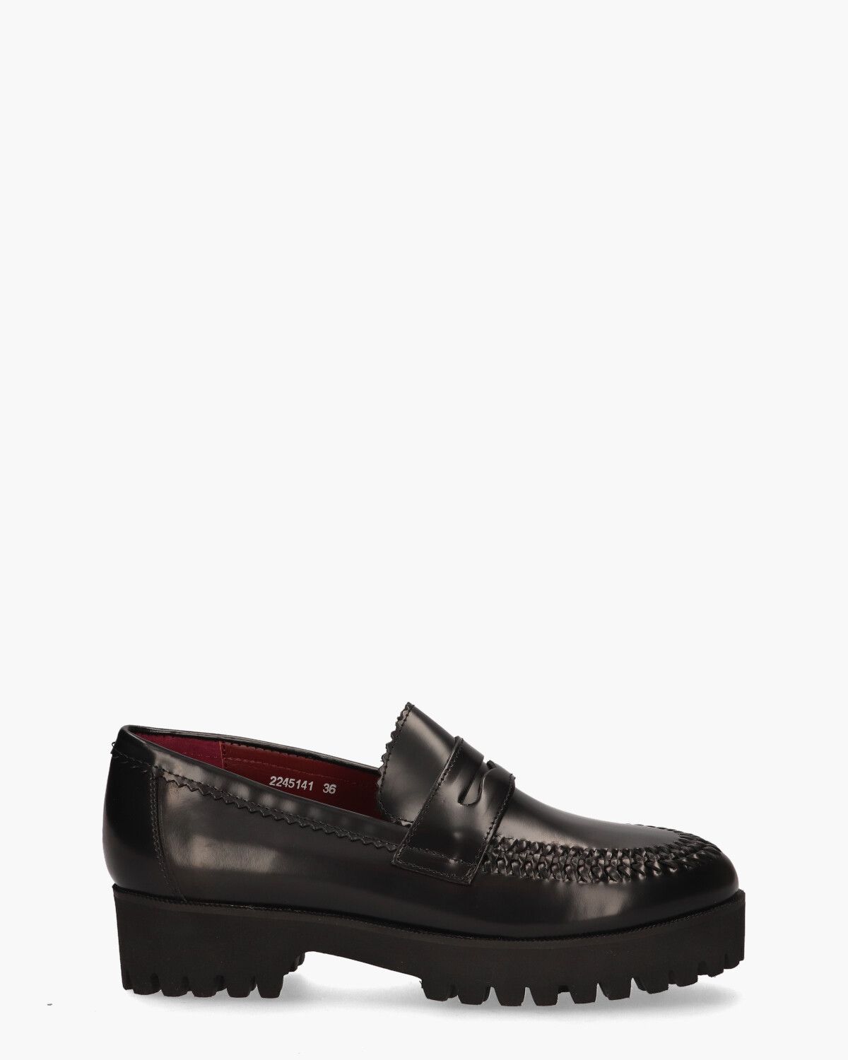 PR13 Zwart Damesloafers