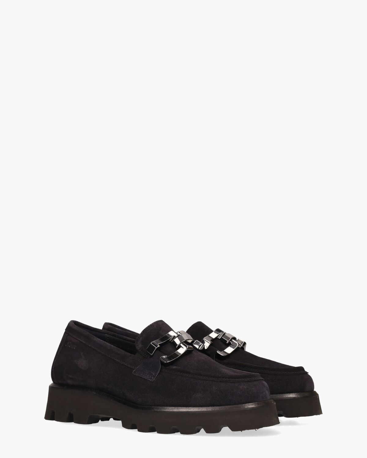 41343 Donkerblauw Damesloafers 