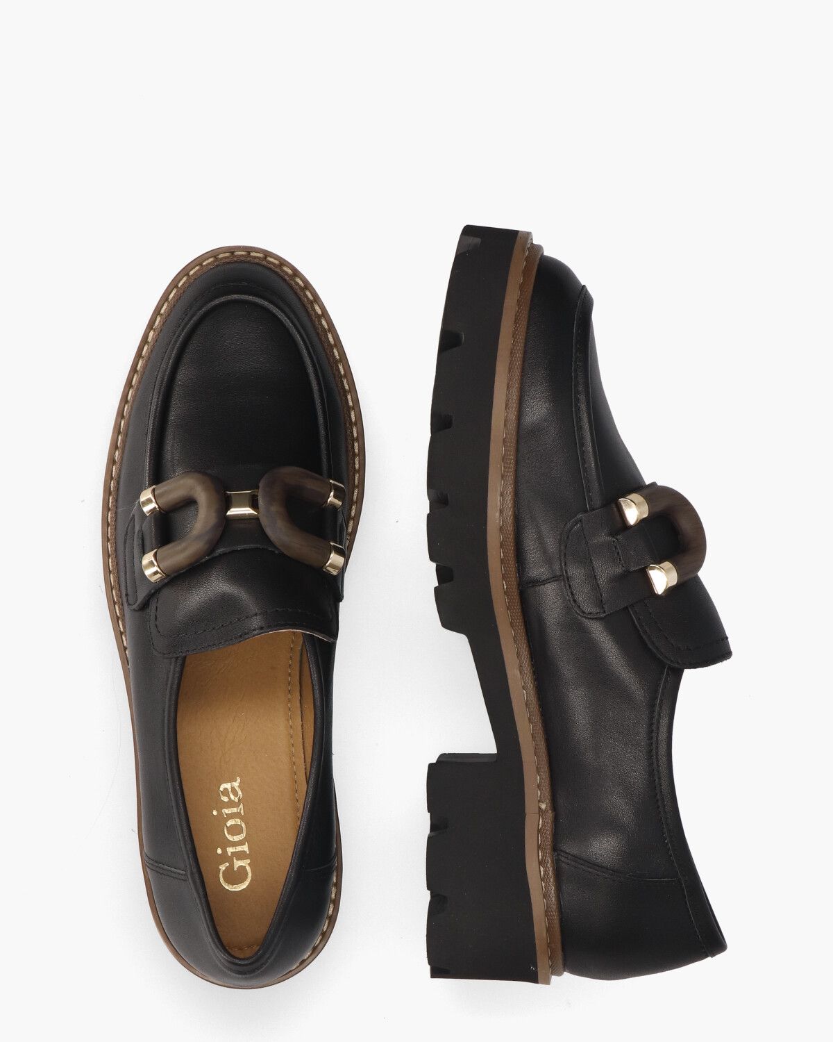 Yiyi Zwart Damesloafers