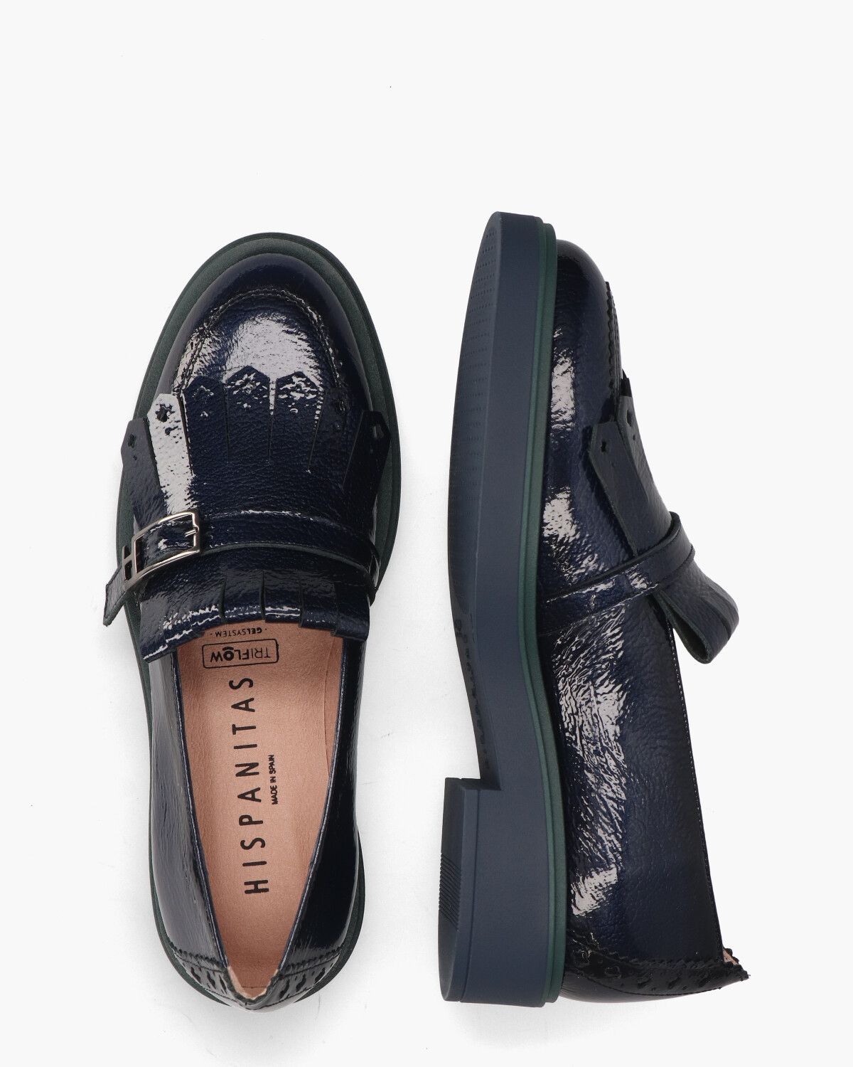 HI243520 Donkerblauw Damesloafers