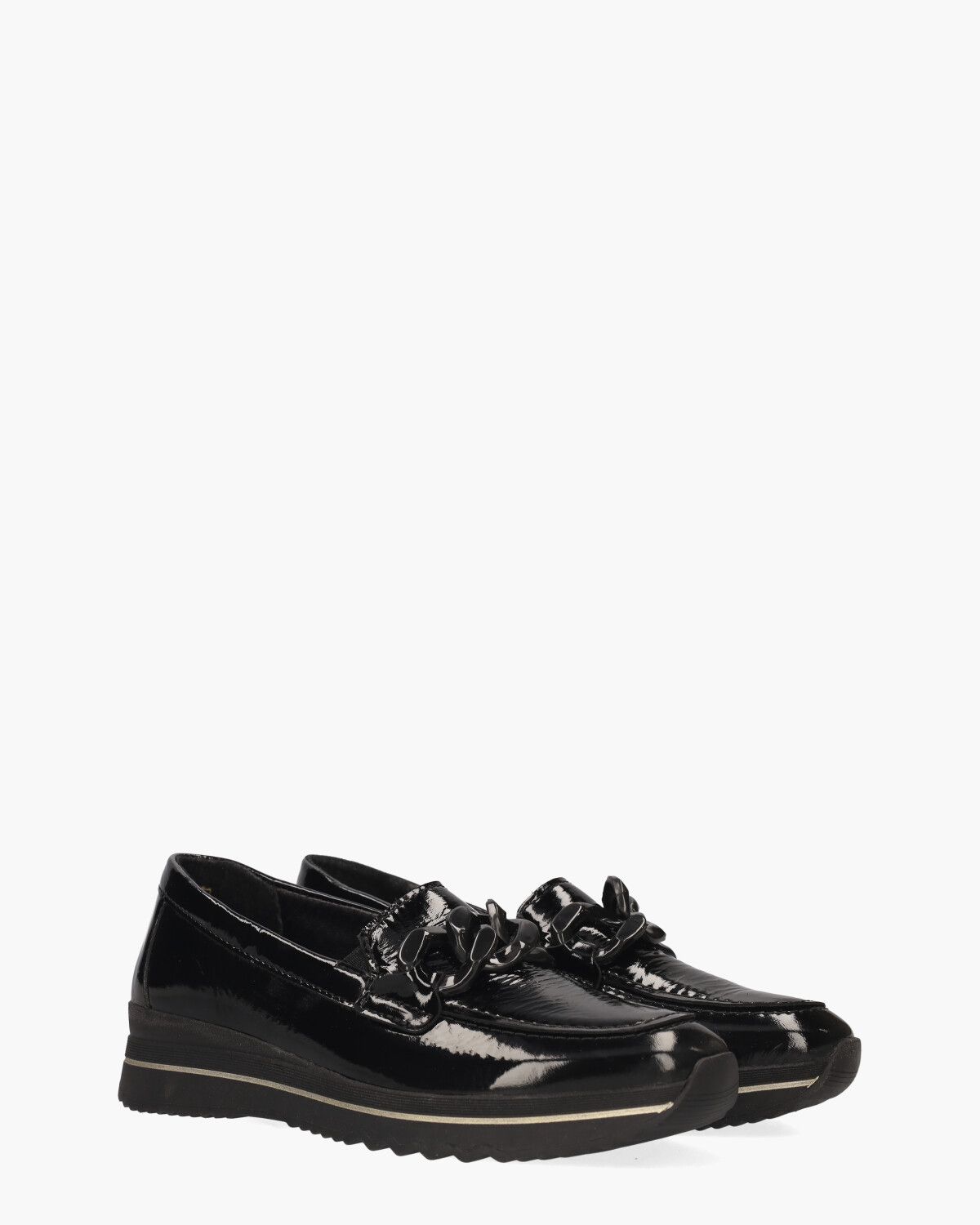 Victoria Zwart Damesloafers