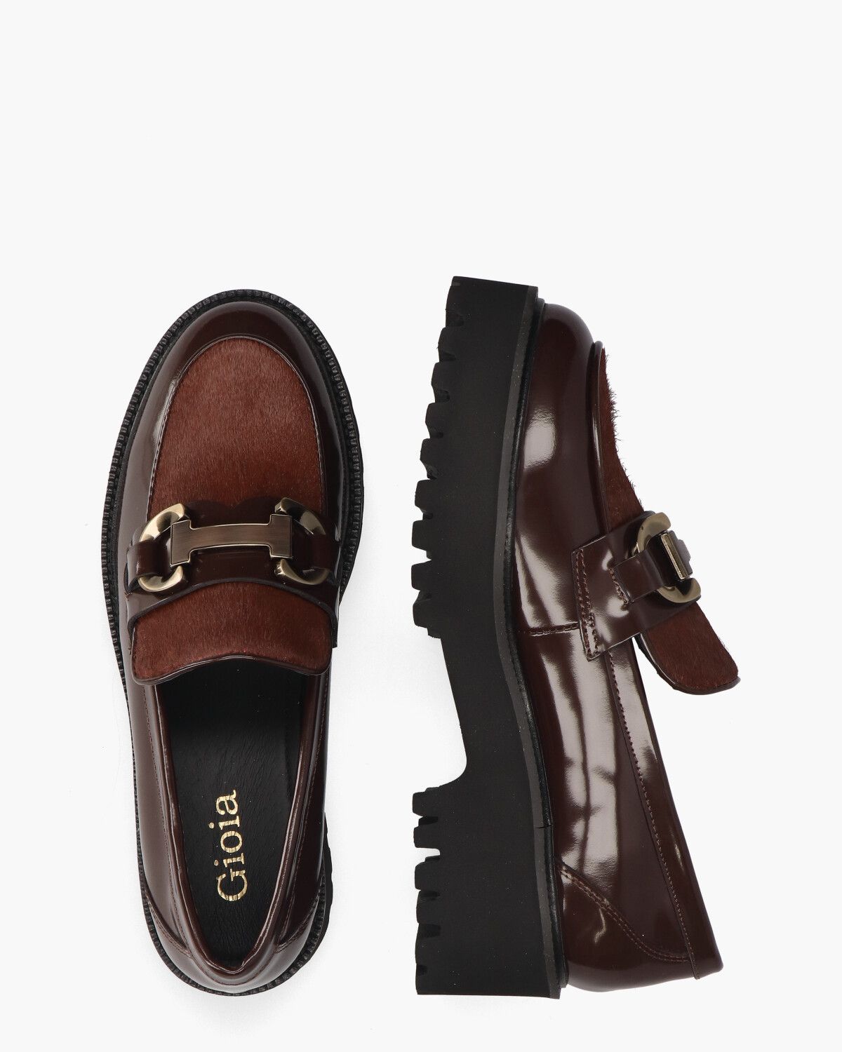 Ylonka Bordeauxrood Damesloafers