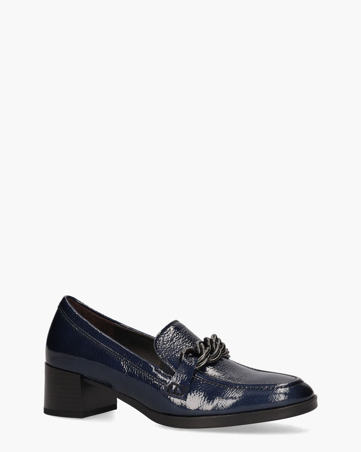 Donkerblauwe lakschoenen dames 2025