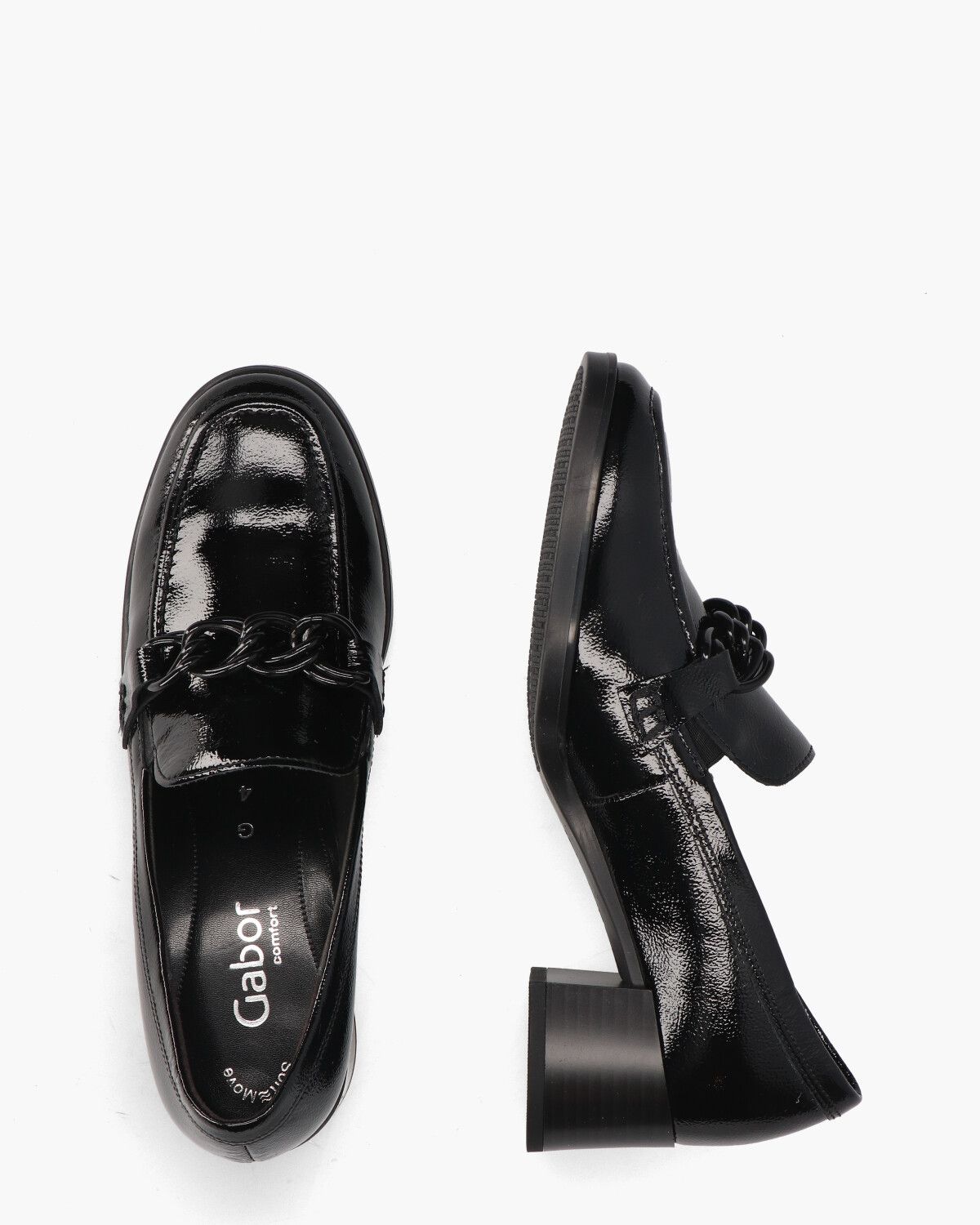 32131-87 Zwart Damesloafers