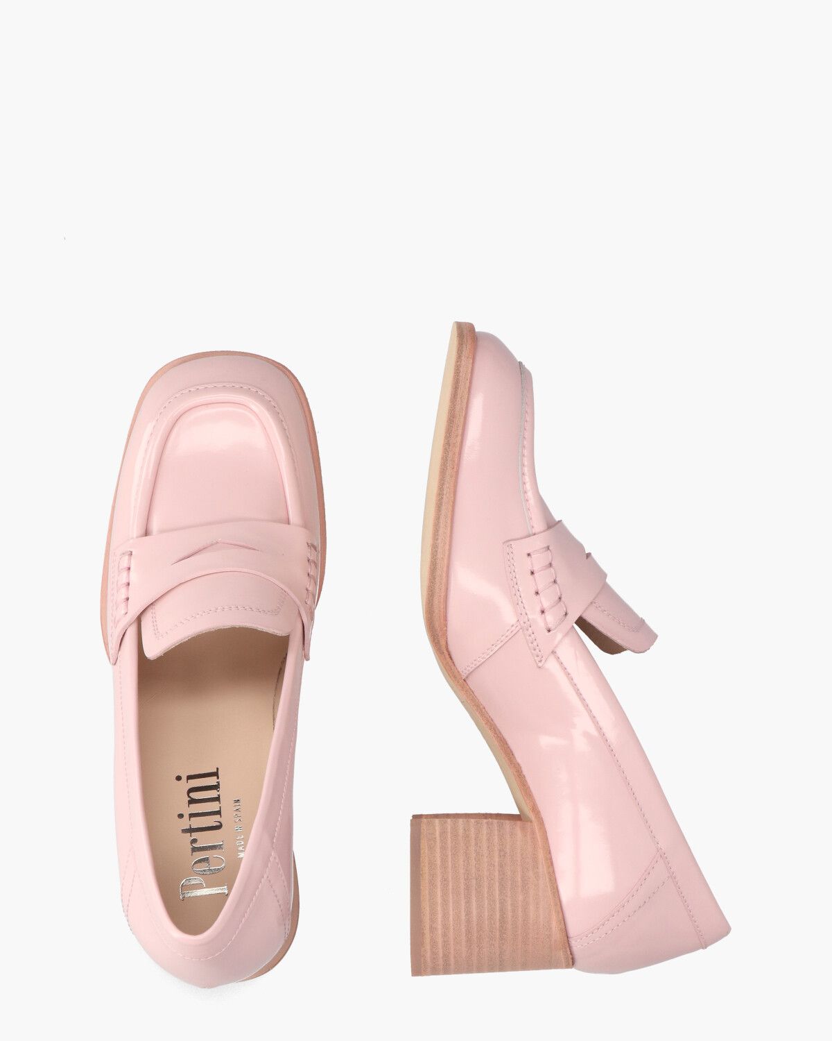 32264 Lichtroze Damesloafers