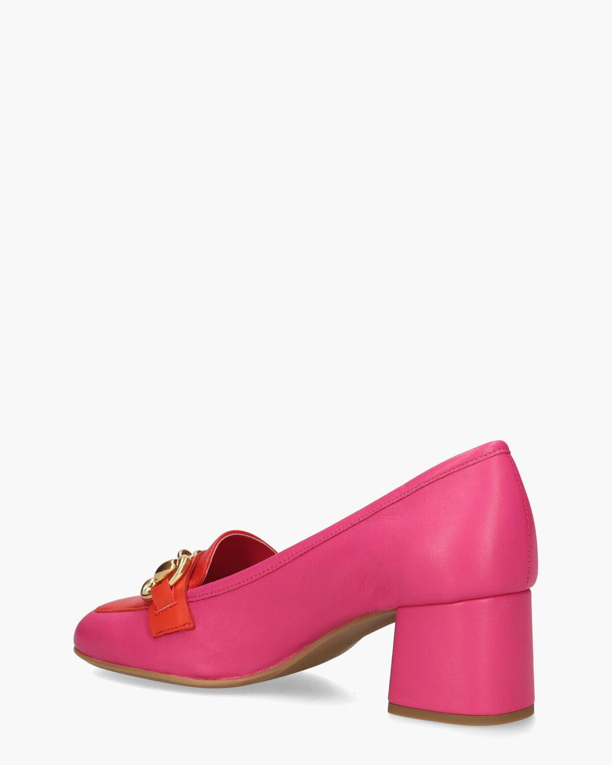 1504 Roze/Rood Damesloafers