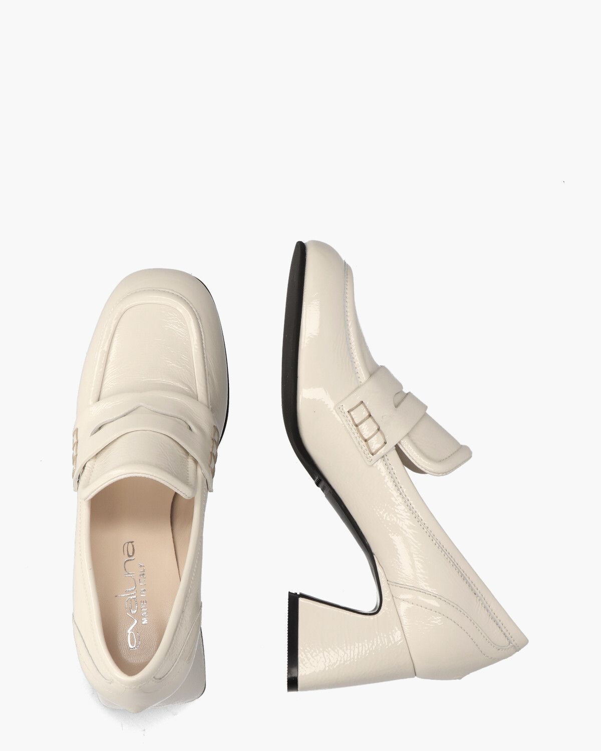 9810E Off-White Damesloafers