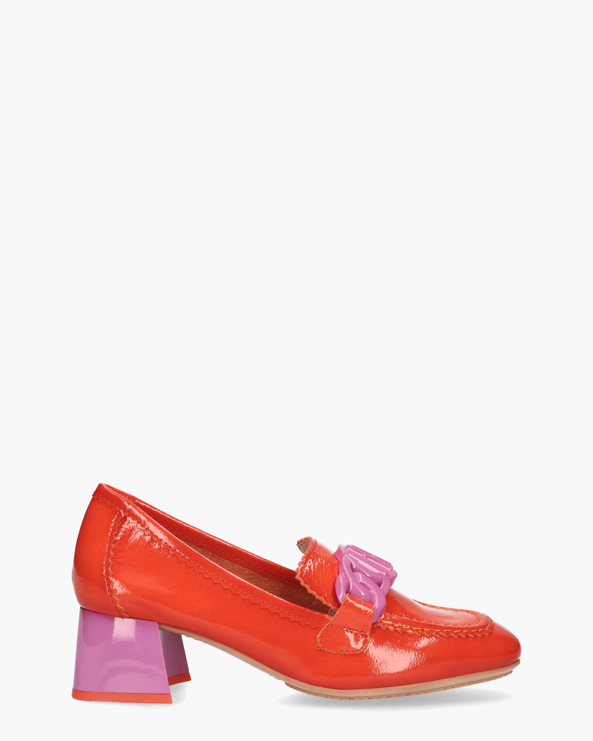 HV243319 Rood/Paars Damesloafers