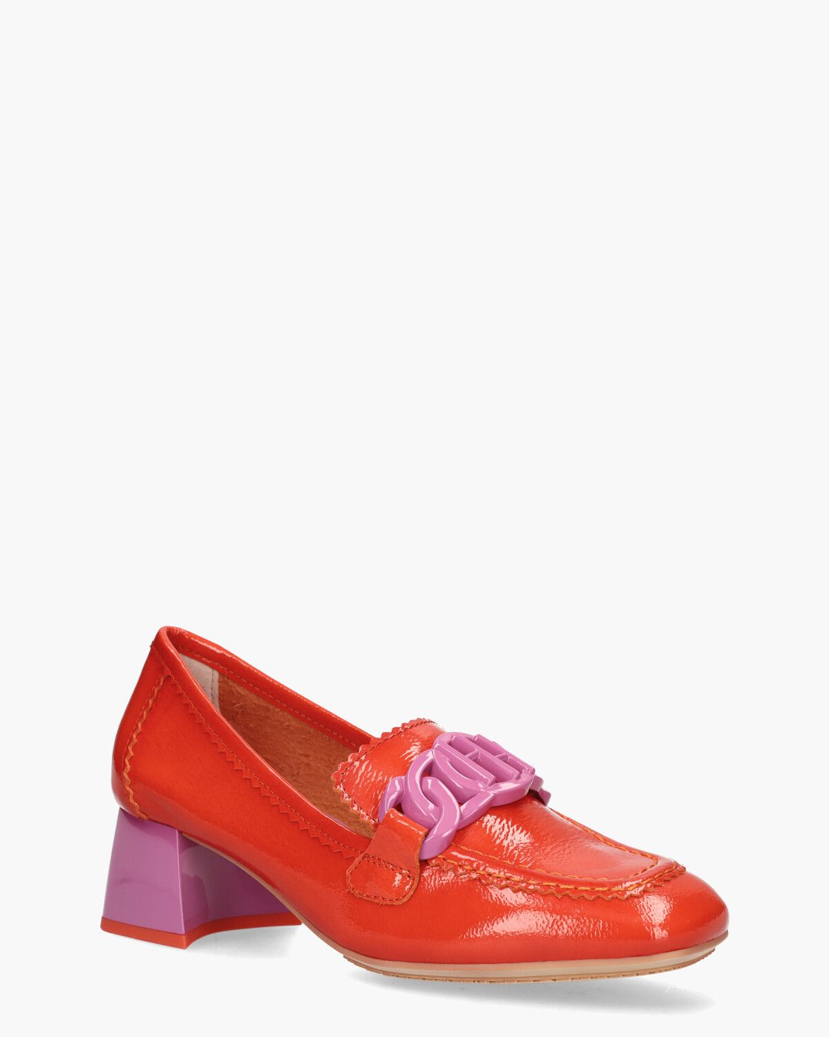 HV243319 Rood/Paars Damesloafers