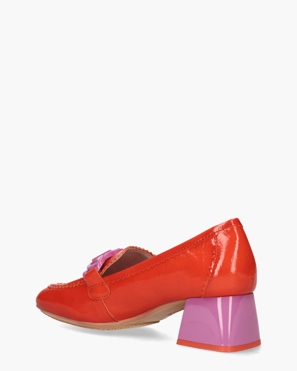 HV243319 Rood/Paars Damesloafers