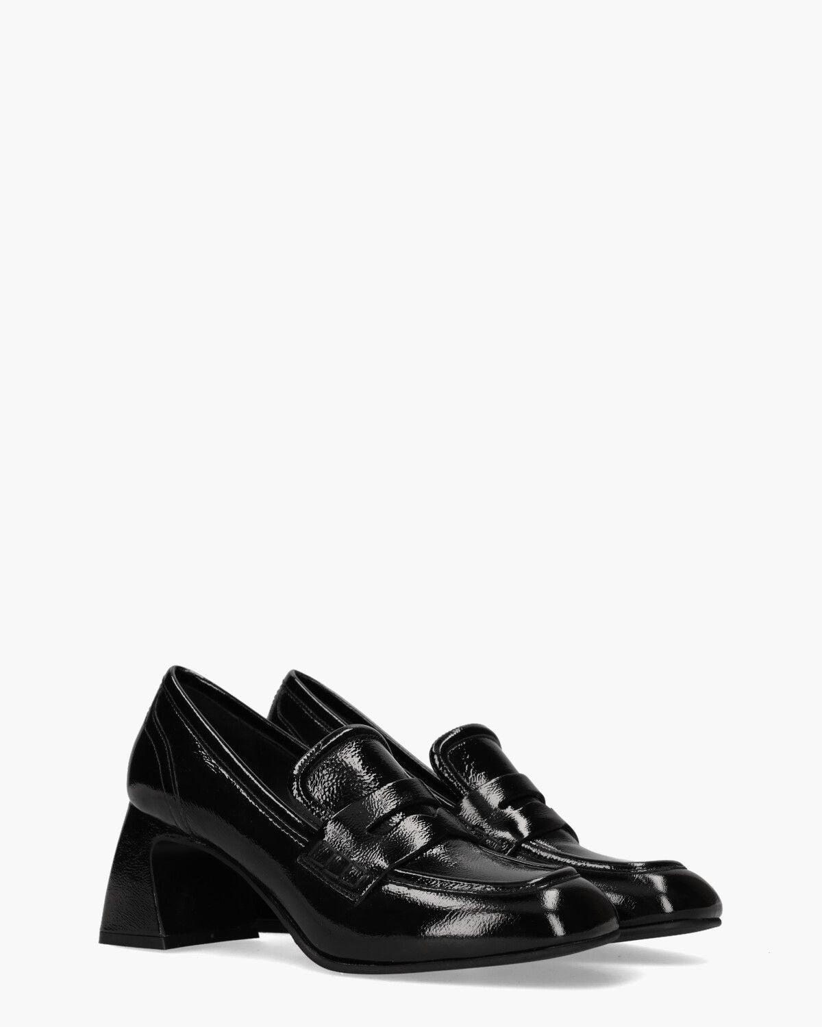 9810E Zwart Damesloafers