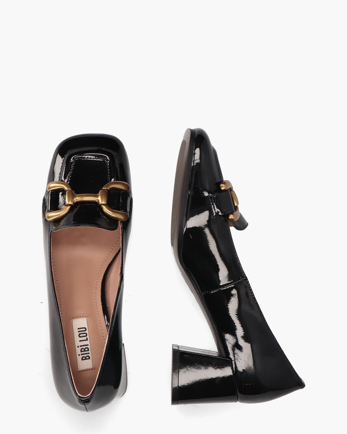 Valencia Zwart Damesloafers